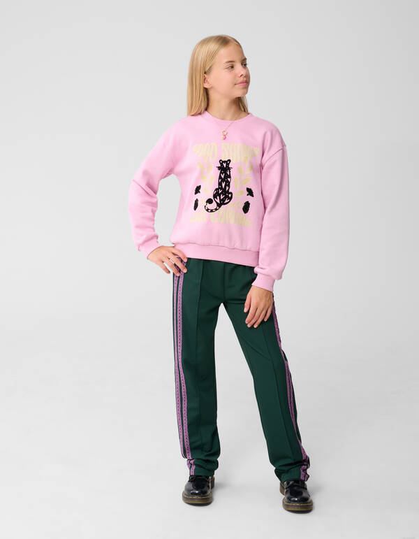 Good Things Artwork Sweater Lichtroze SHOEBY GIRLS