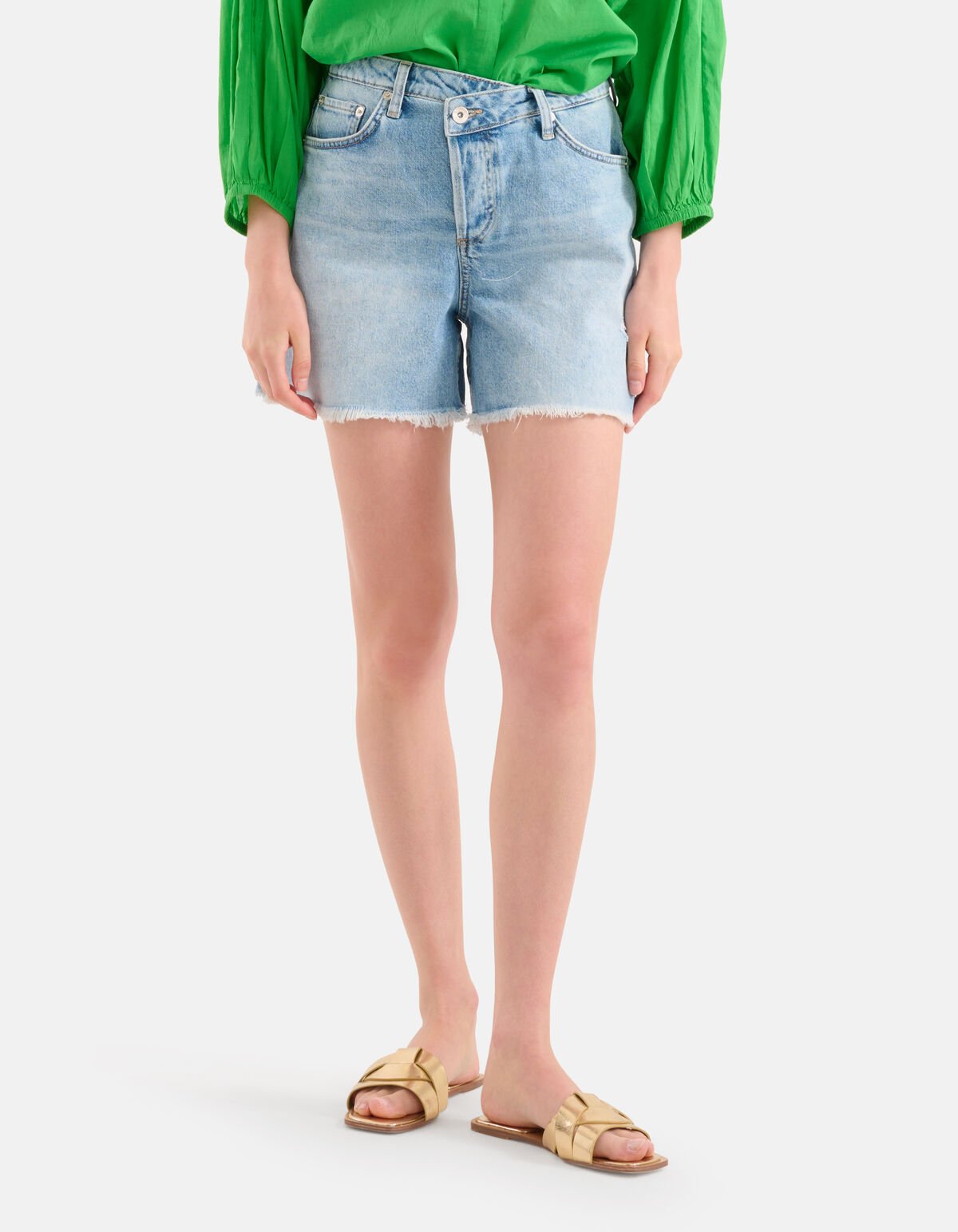 Relaxed Fit Denim Short Bleached SHOEBY WOMEN