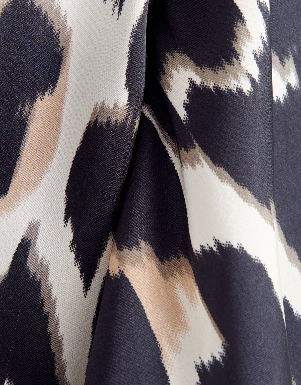 Leopard Top Gebroken Wit SHOEBY WOMEN