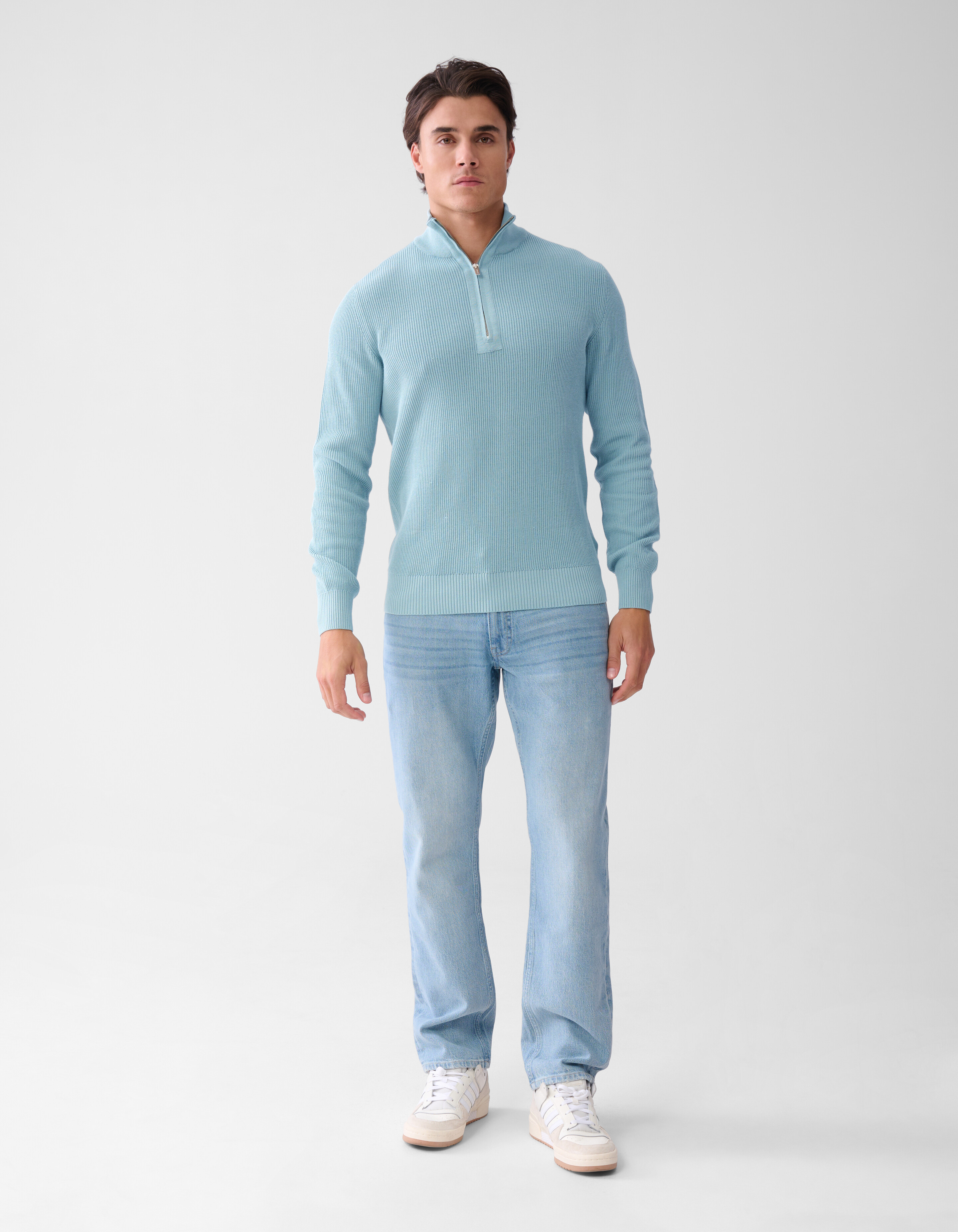 Straight Fit Jeans Bleached L34 SHOEBY MEN