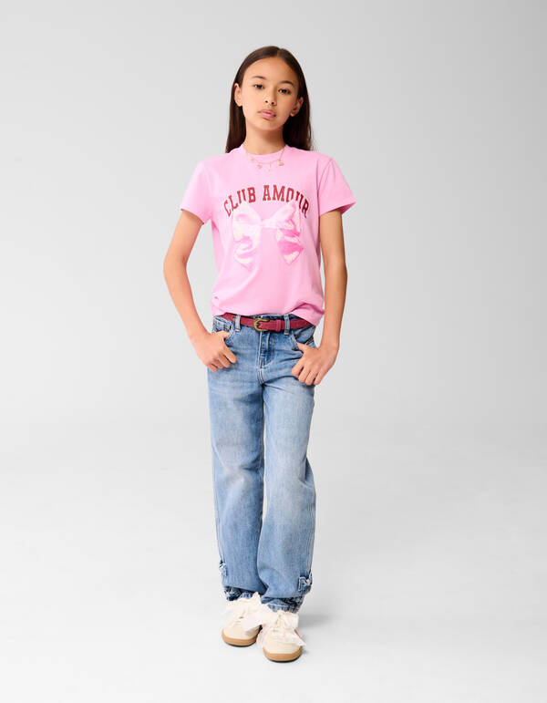 Club Amour T-shirt Roze SHOEBY GIRLS