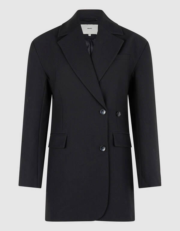 Oversized Blazer Jurk Zwart SHOEBY WOMEN