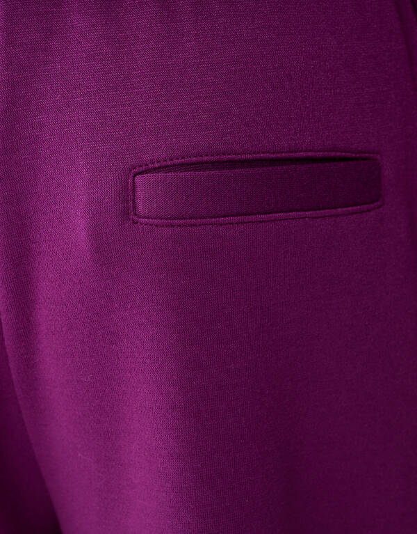 Piping Wide Leg Fit Broek Paars SHOEBY GIRLS