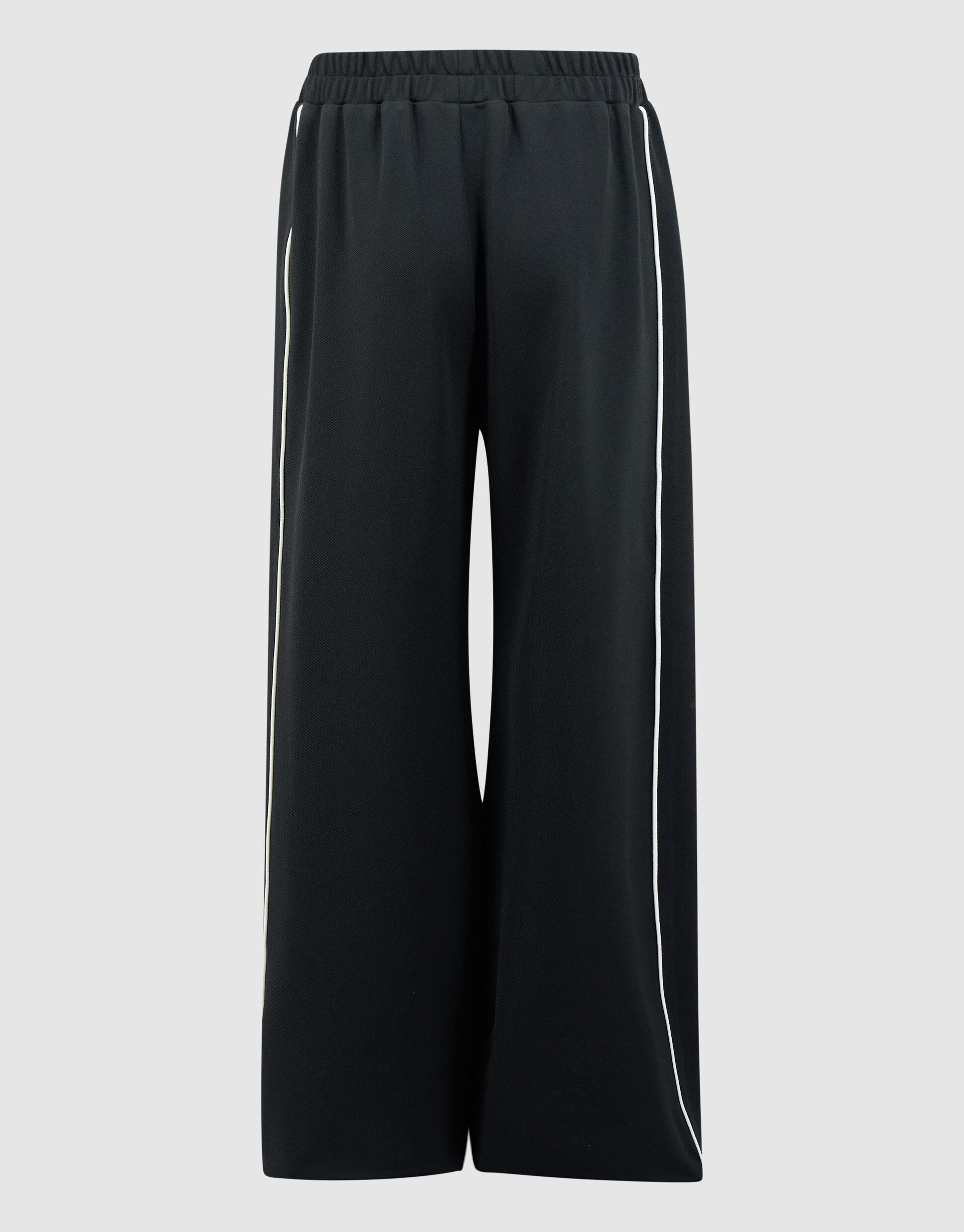 Piping Wide Leg Fit Broek Zwart SHOEBY GIRLS