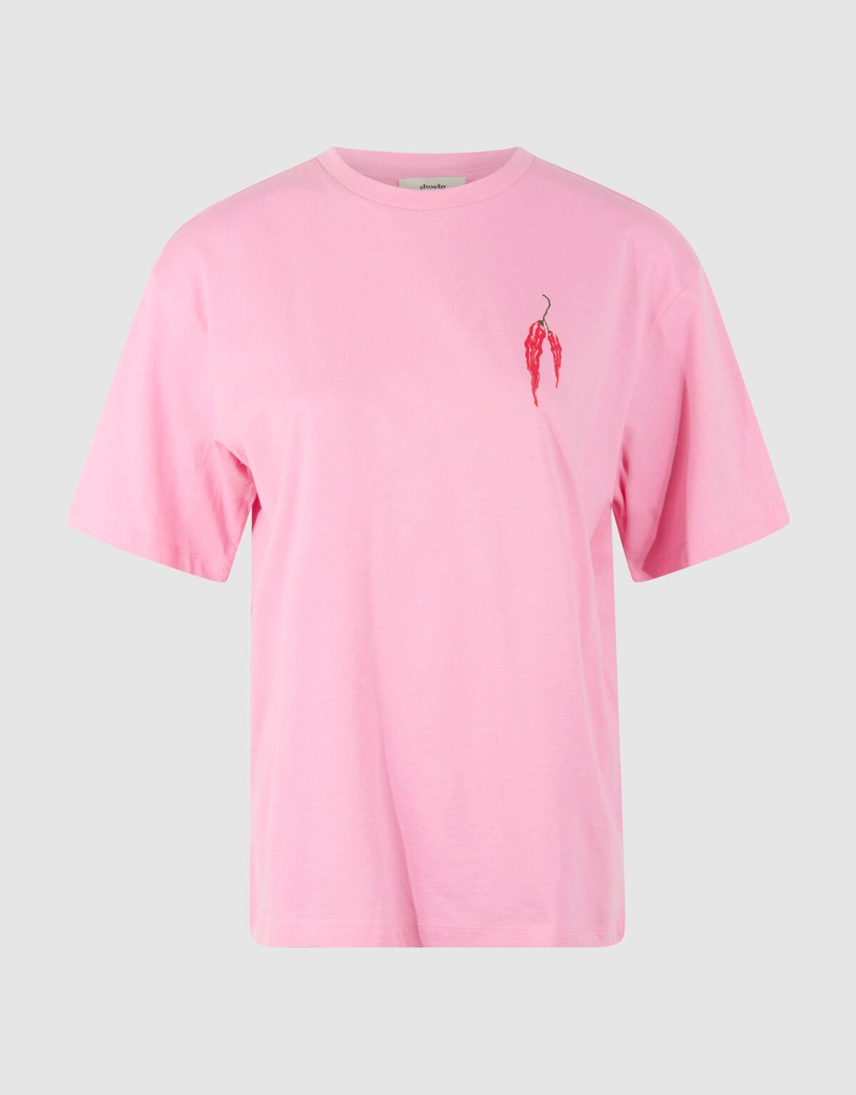Pepper Artwork T-shirt Roze SHOEBY WOMEN