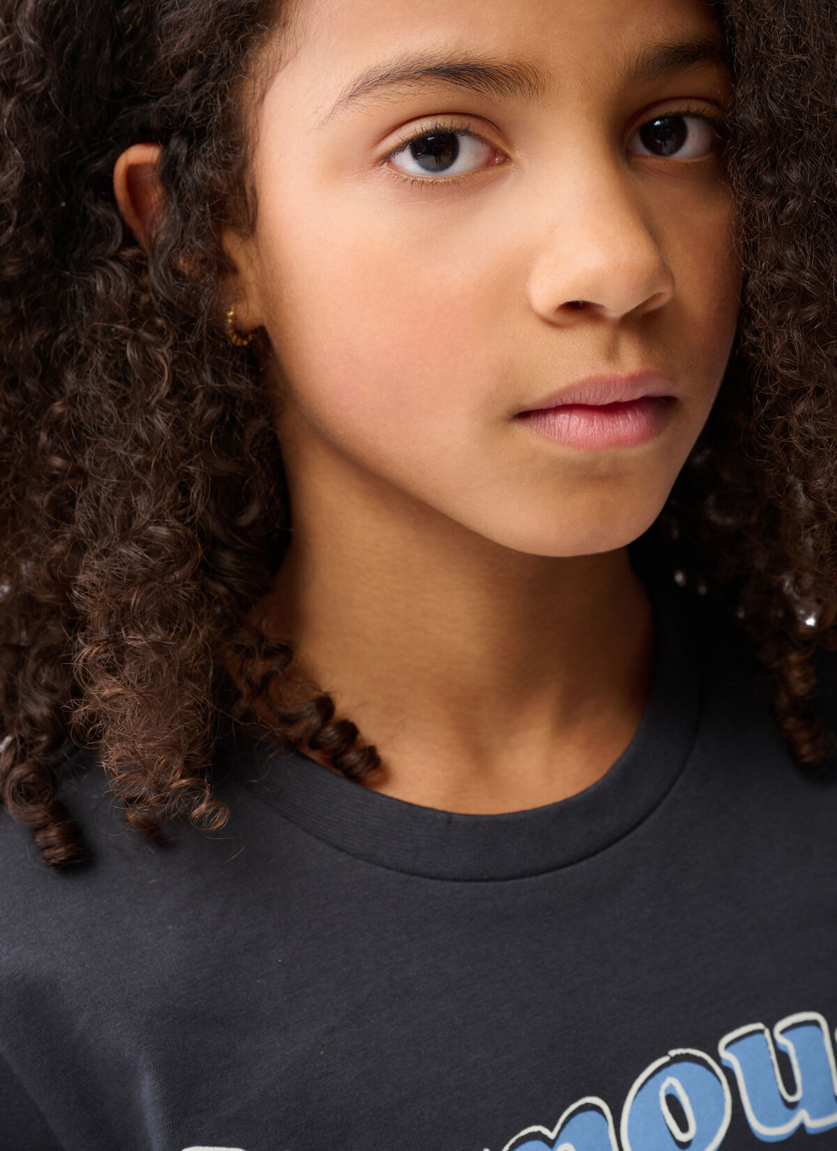 Artwork T-shirt Donkergrijs SHOEBY GIRLS