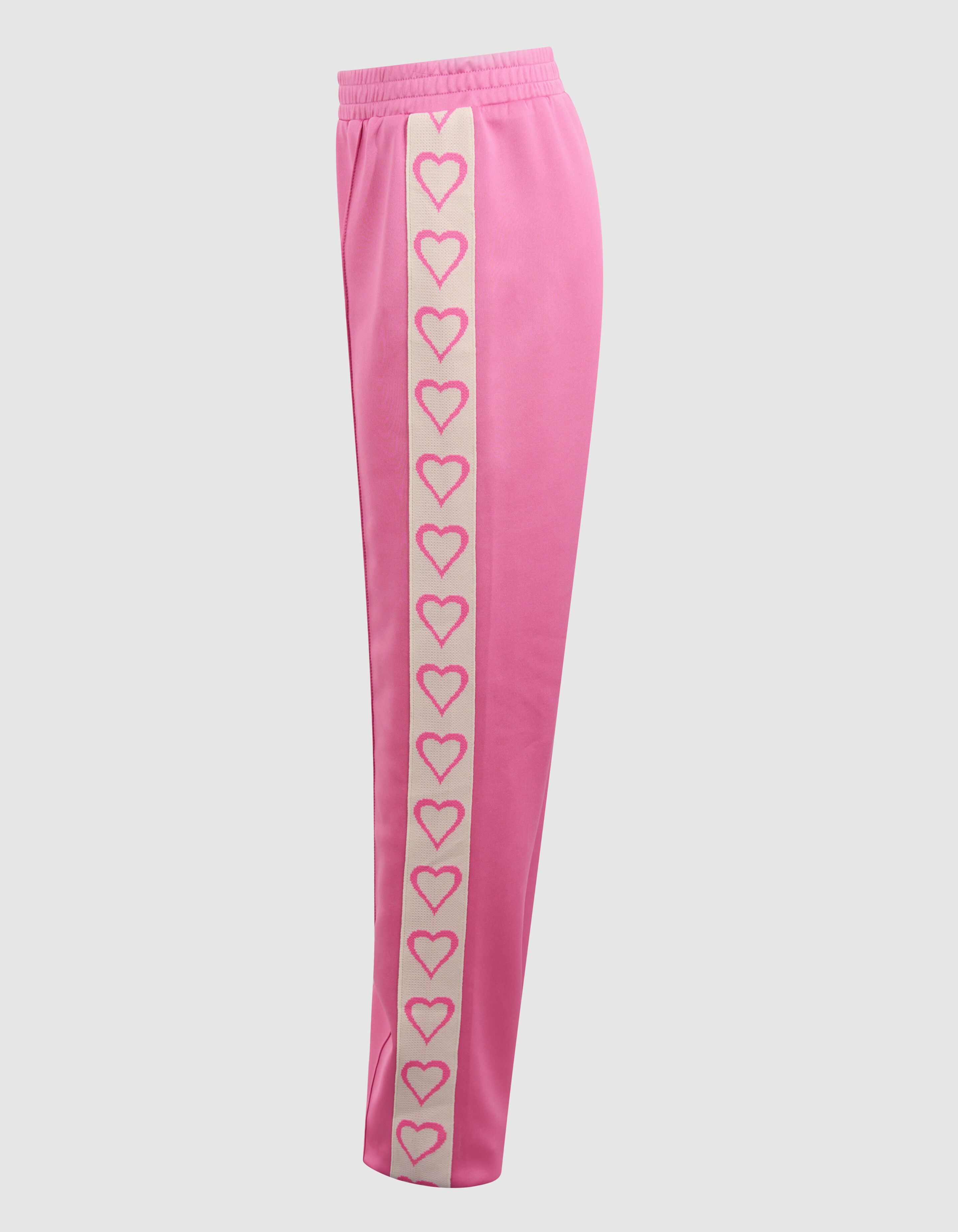Sporty Heart Wide Leg Broek Roze SHOEBY GIRLS