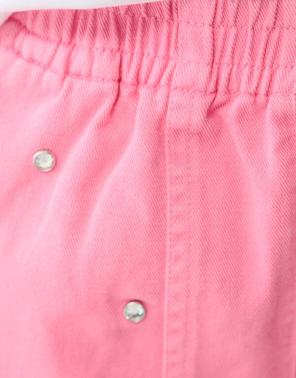 Strass Korte Broek Lichtroze SHOEBY GIRLS