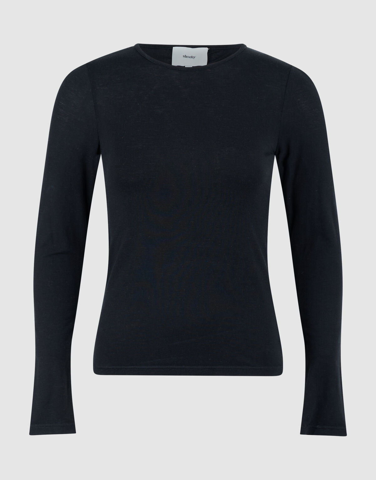Zachte Longsleeve Top Zwart SHOEBY WOMEN