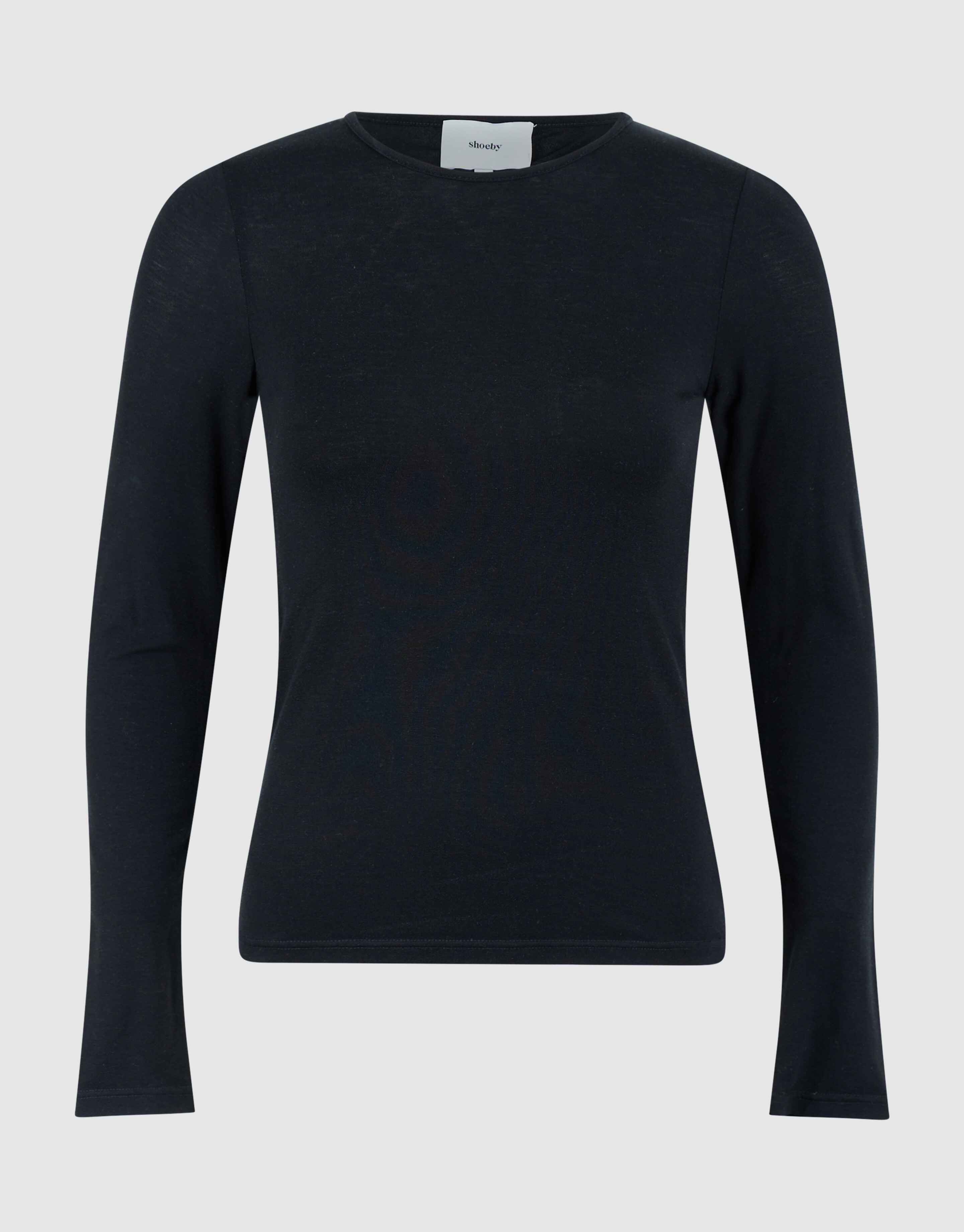 Zachte Longsleeve Top Zwart SHOEBY WOMEN
