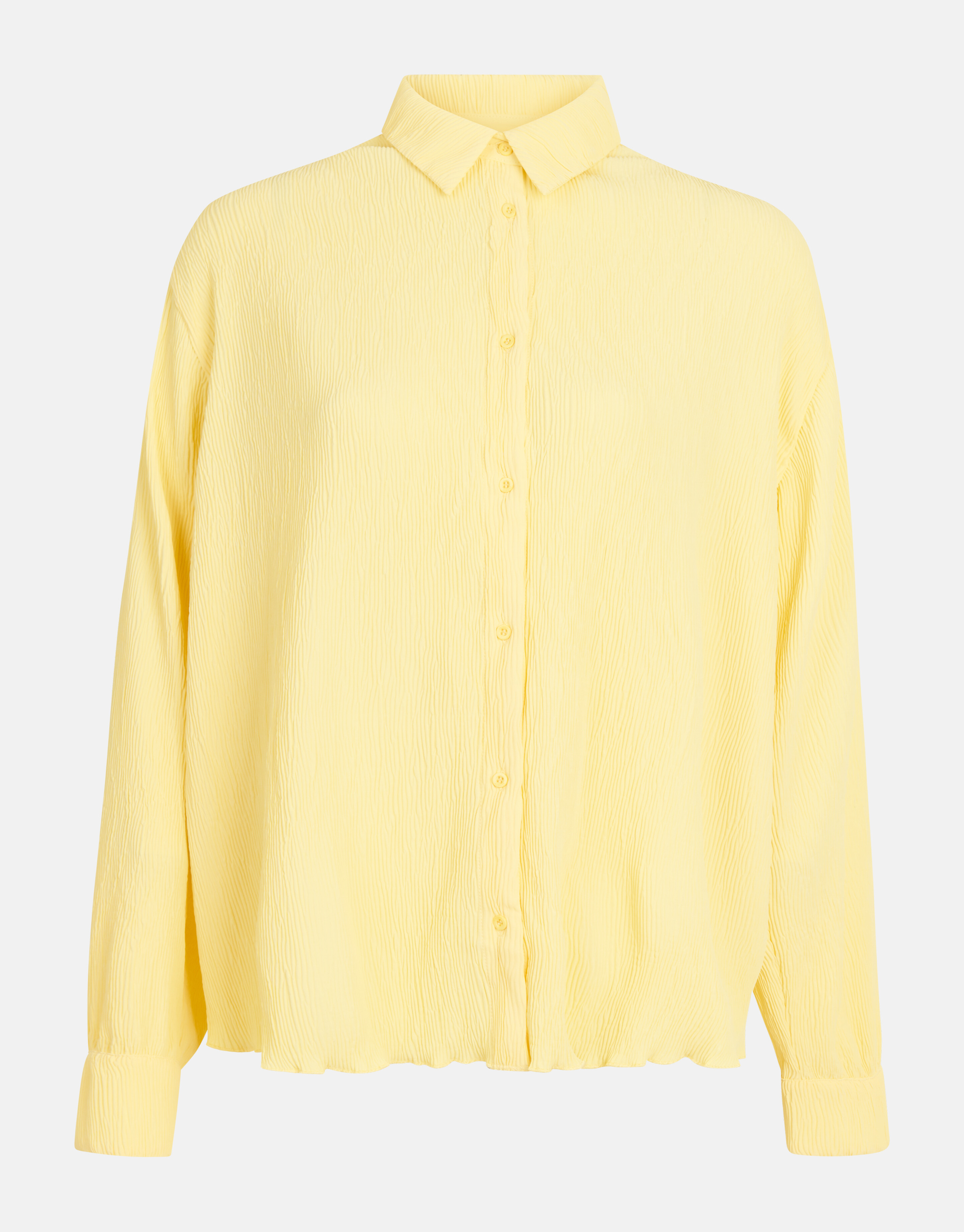 Crinkle Blouse Geel SHOEBY WOMEN