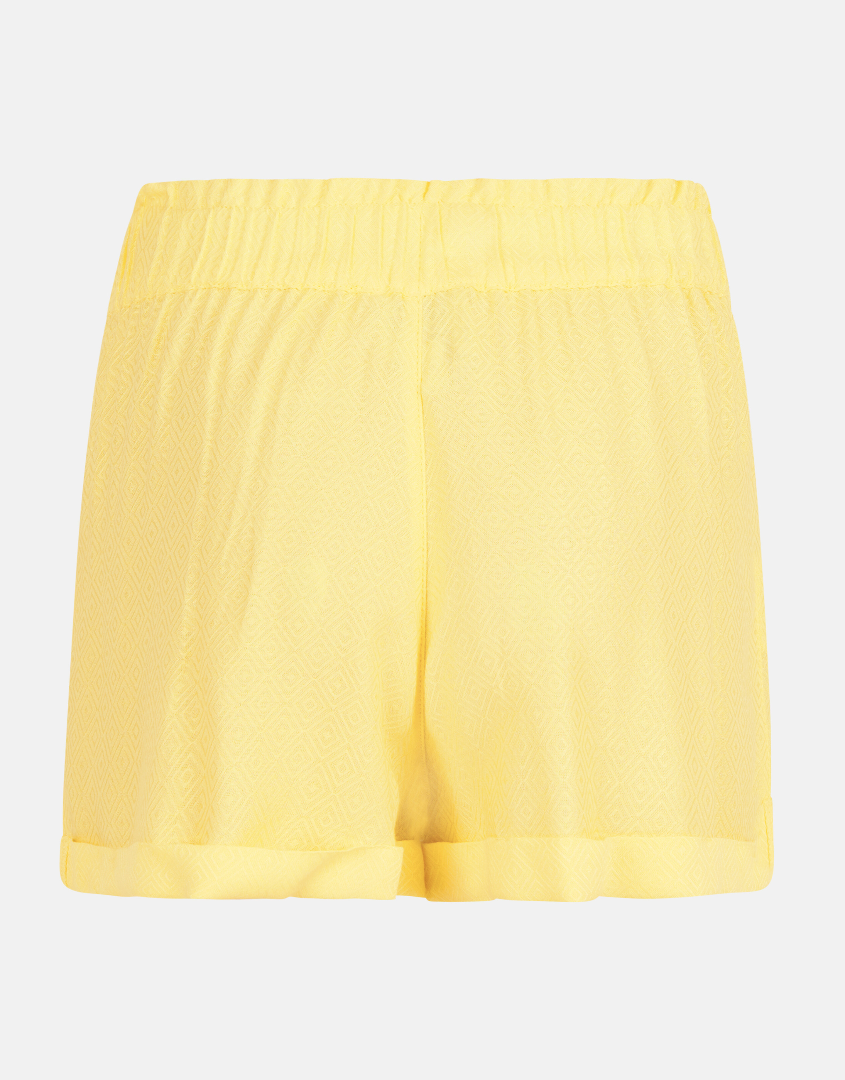 Jacquard Short Geel SHOEBY GIRLS
