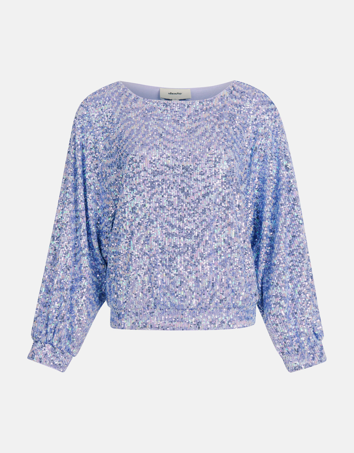 Pailletten Sweater Paars By Mieke SHOEBY WOMEN