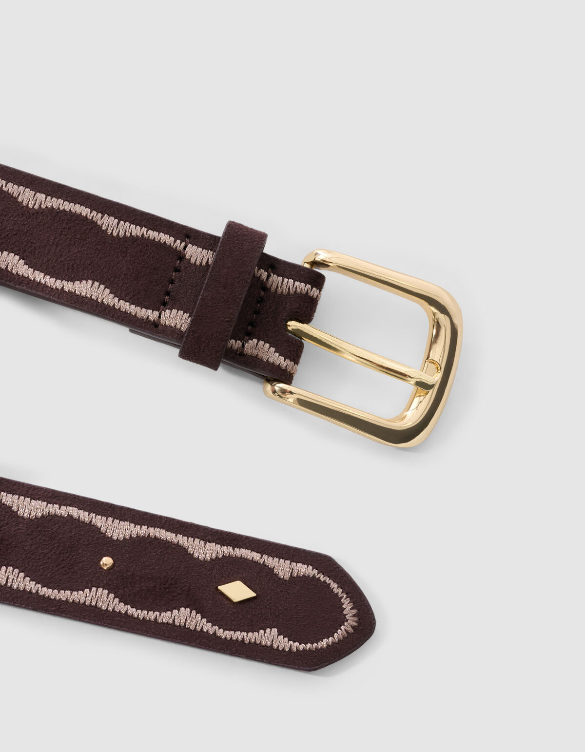Triangle Western Riem Bruin SHOEBY ACCESSOIRES