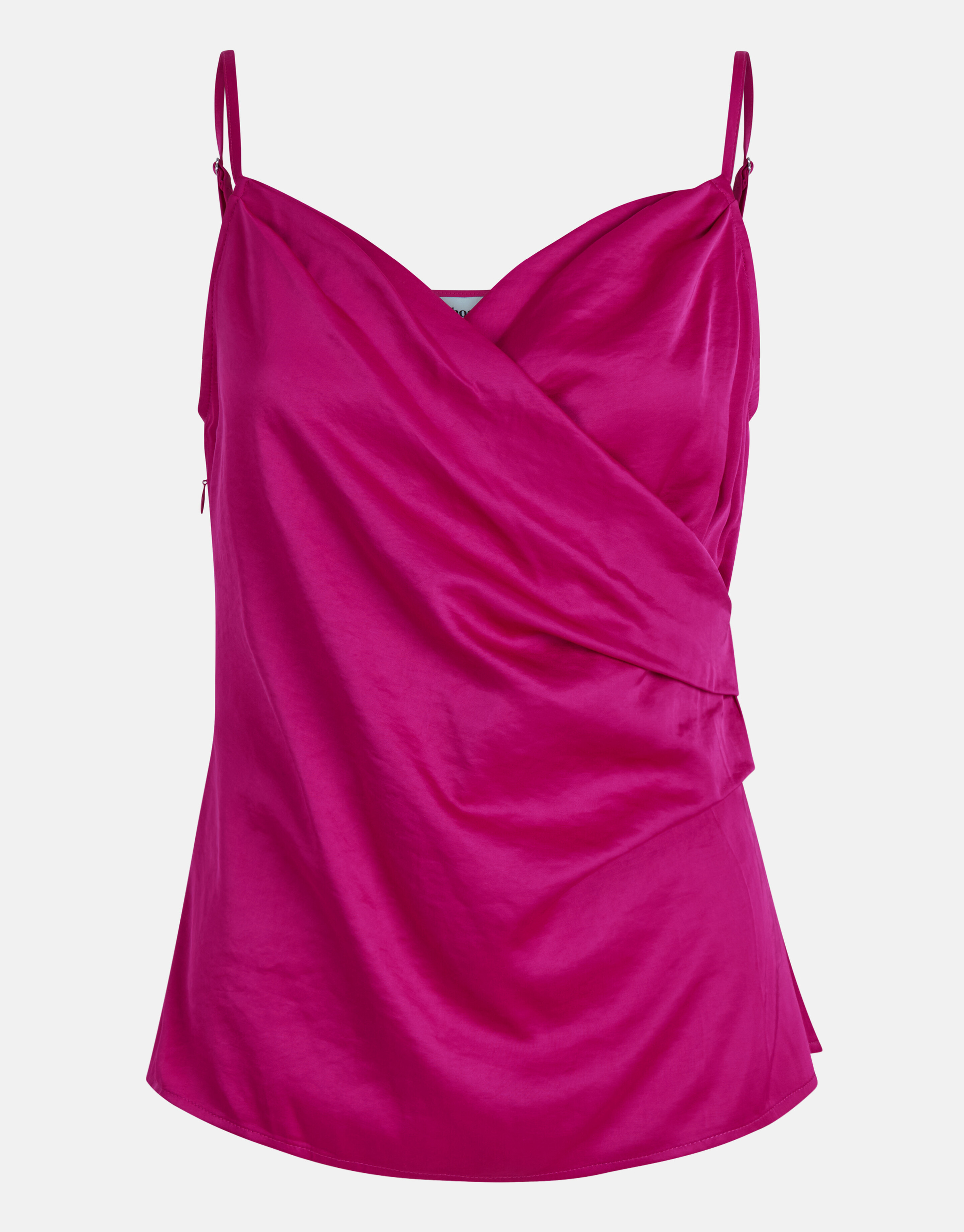 Satijnen Singlet Donkerroze SHOEBY WOMEN