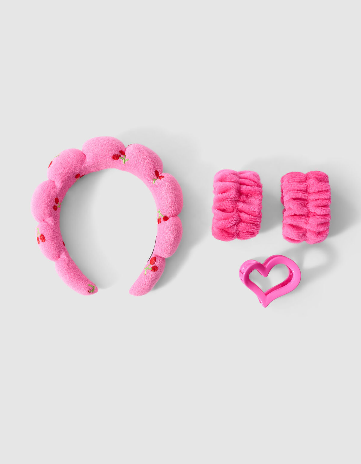 Cherry Routine Set Donkerroze SHOEBY ACCESSOIRES