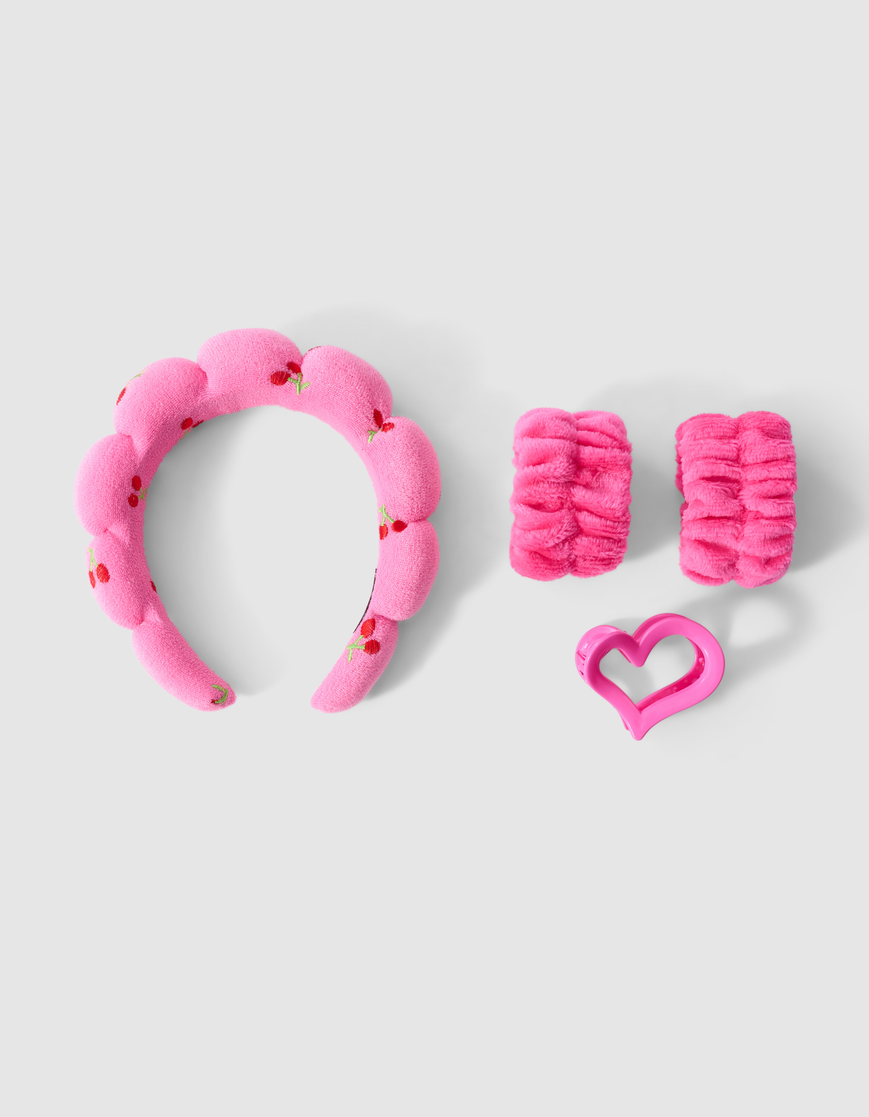 Cherry Routine Set Donkerroze SHOEBY ACCESSOIRES