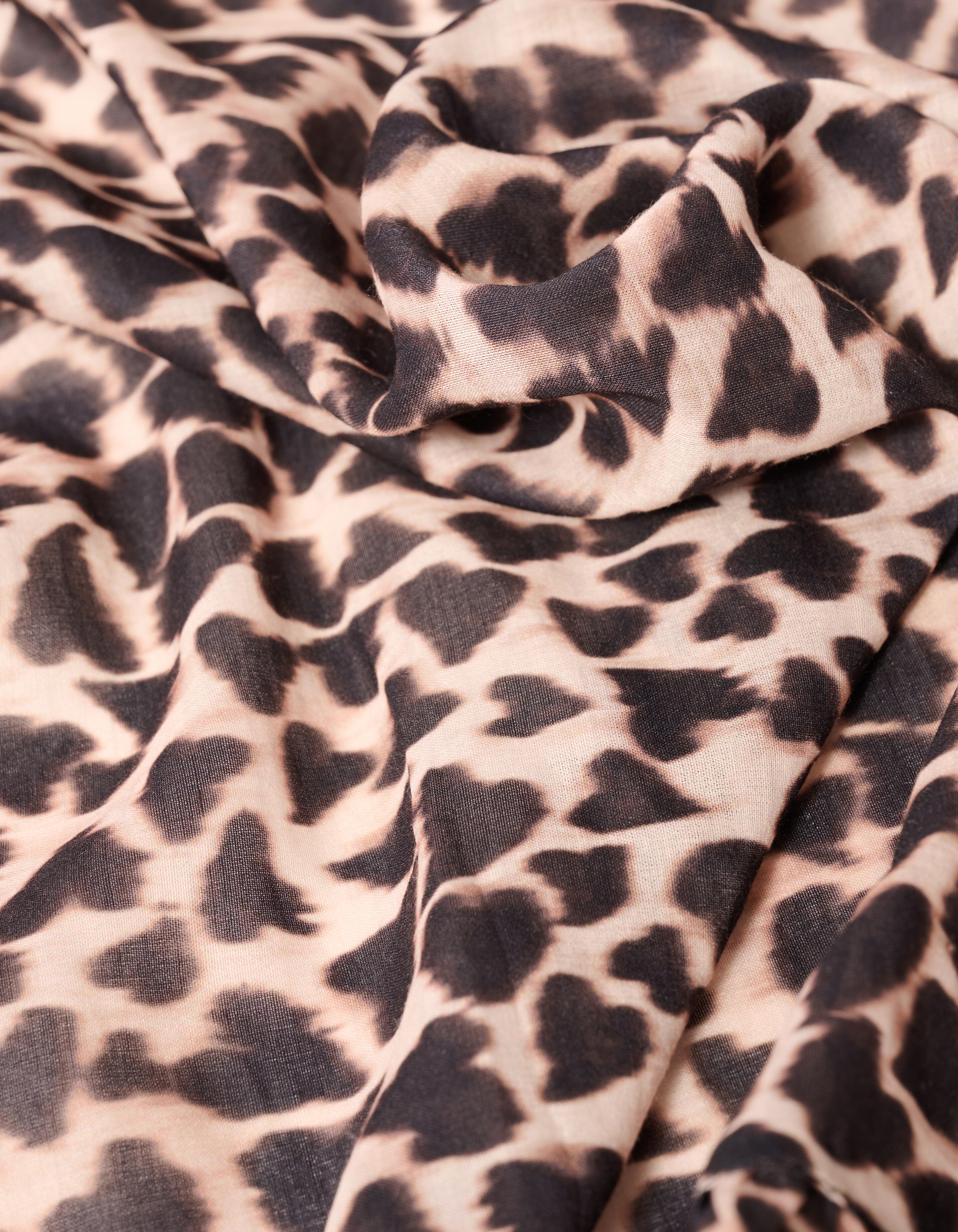 Heart Leopard Bandana Bruin SHOEBY ACCESSOIRES