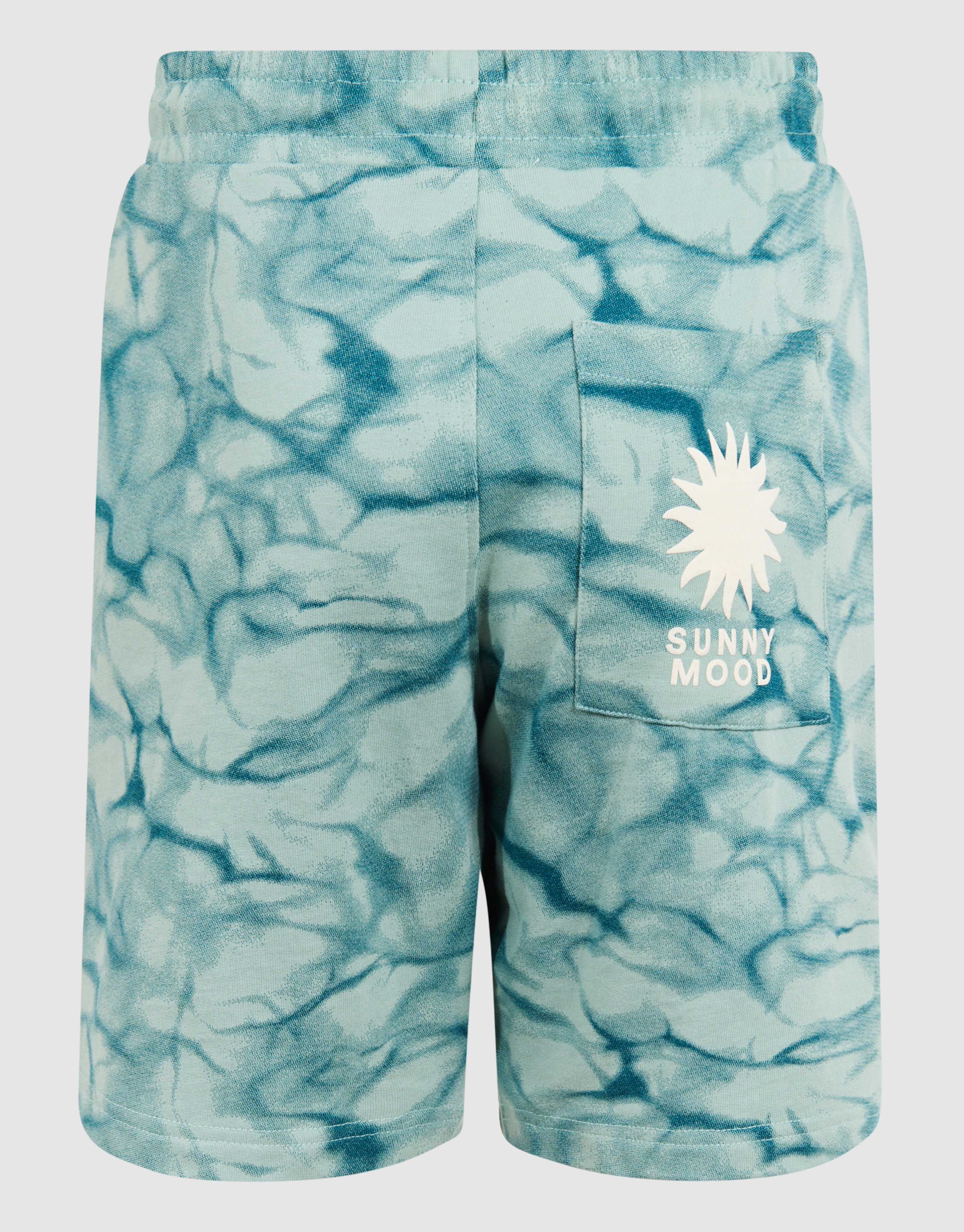Bleached Short Donkergroen SHOEBY BOYS