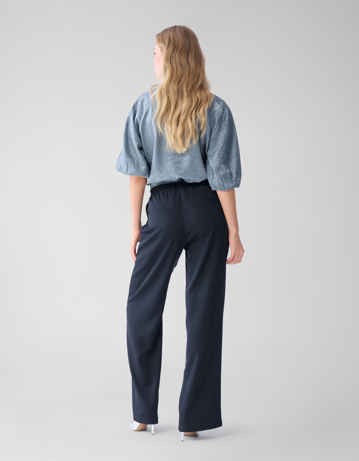 Shine Blouse Donkergrijs SHOEBY WOMEN
