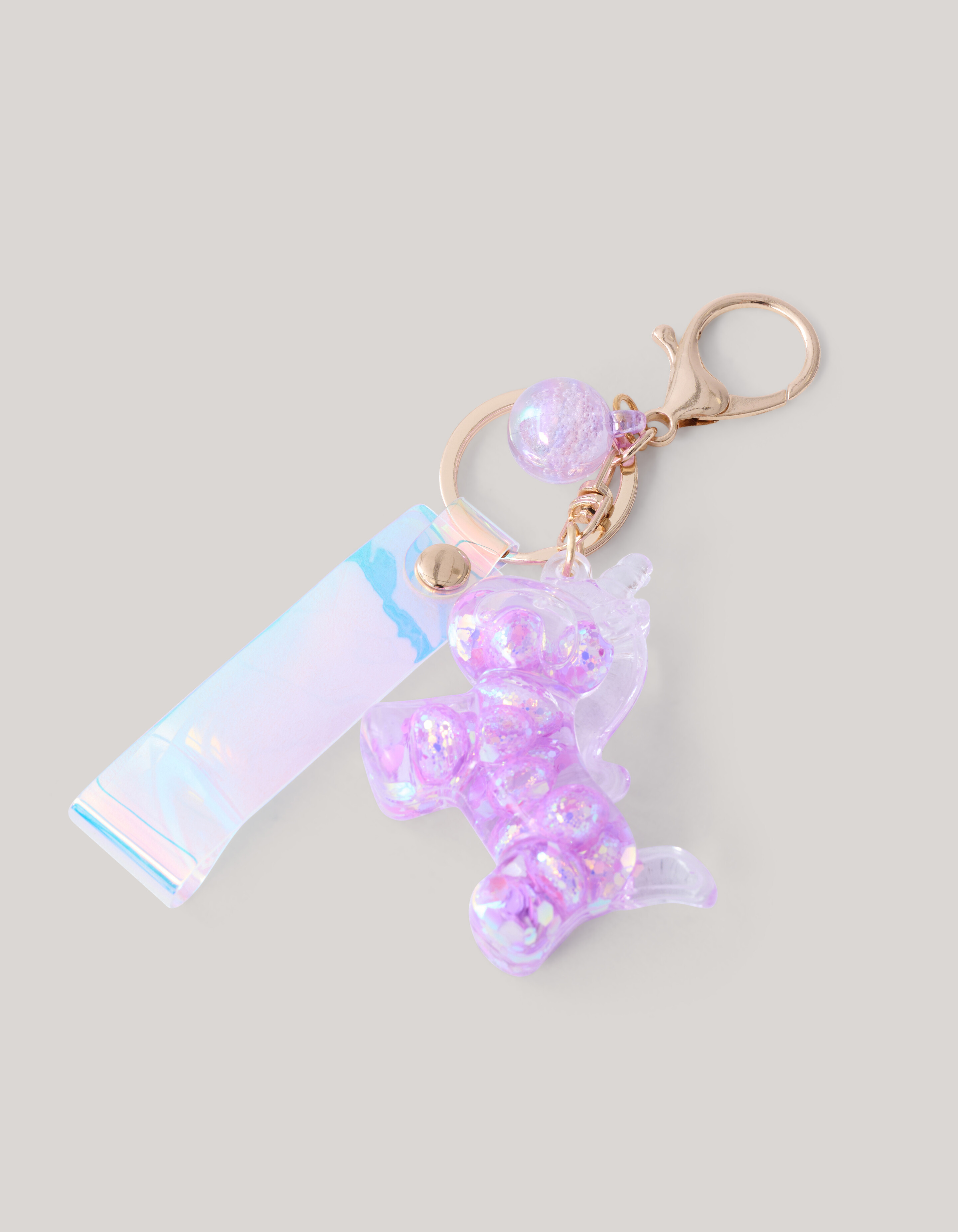 Unicorn Sleutelhanger Paars SHOEBY ACCESSOIRES
