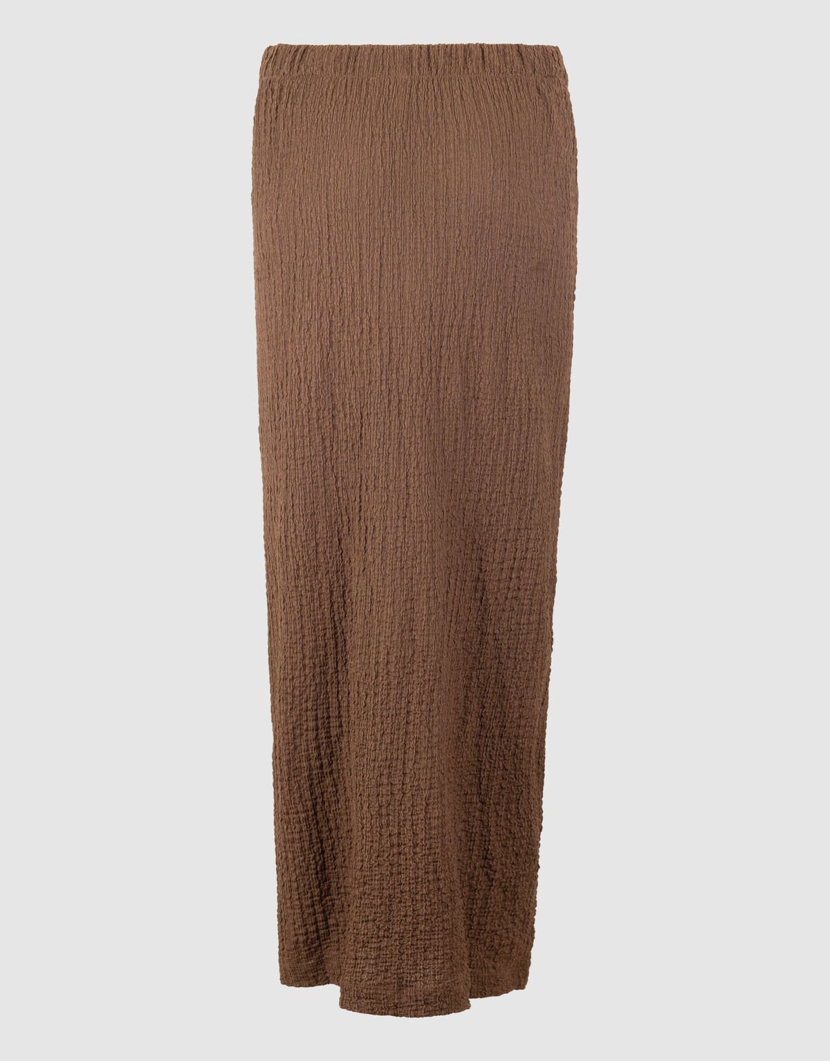 Crinkle Maxi Rok Bruin SHOEBY WOMEN