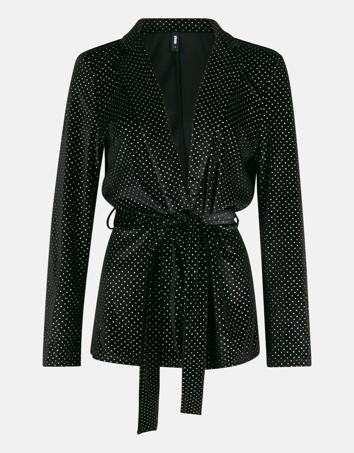Glitter Blazer Zwart EKSEPT