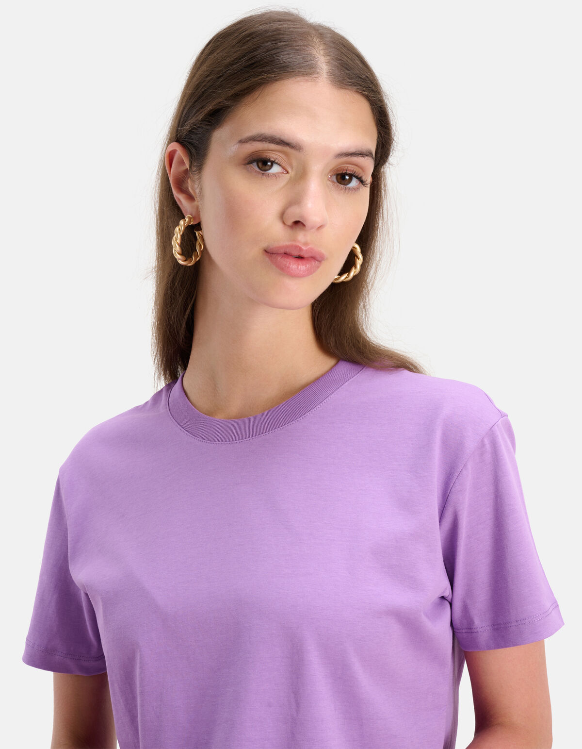 Basis T-shirt Paars SHOEBY WOMEN