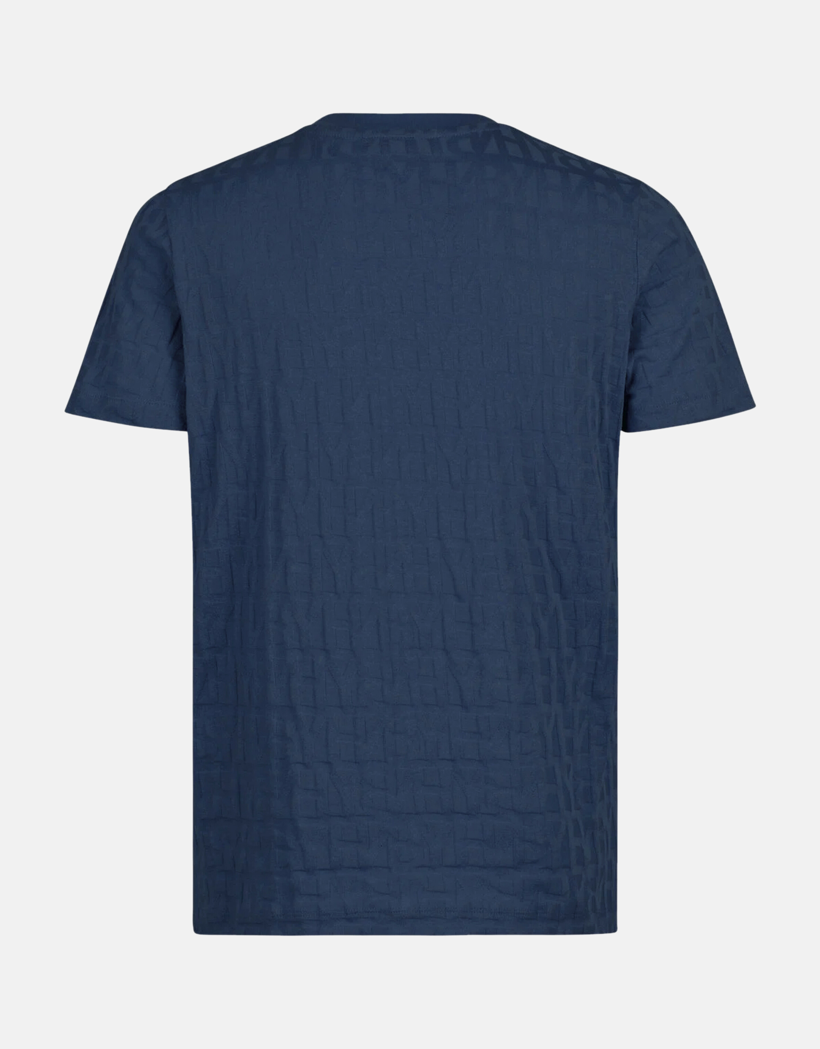 Structuur T-shirt Donkerblauw SHOEBY MEN