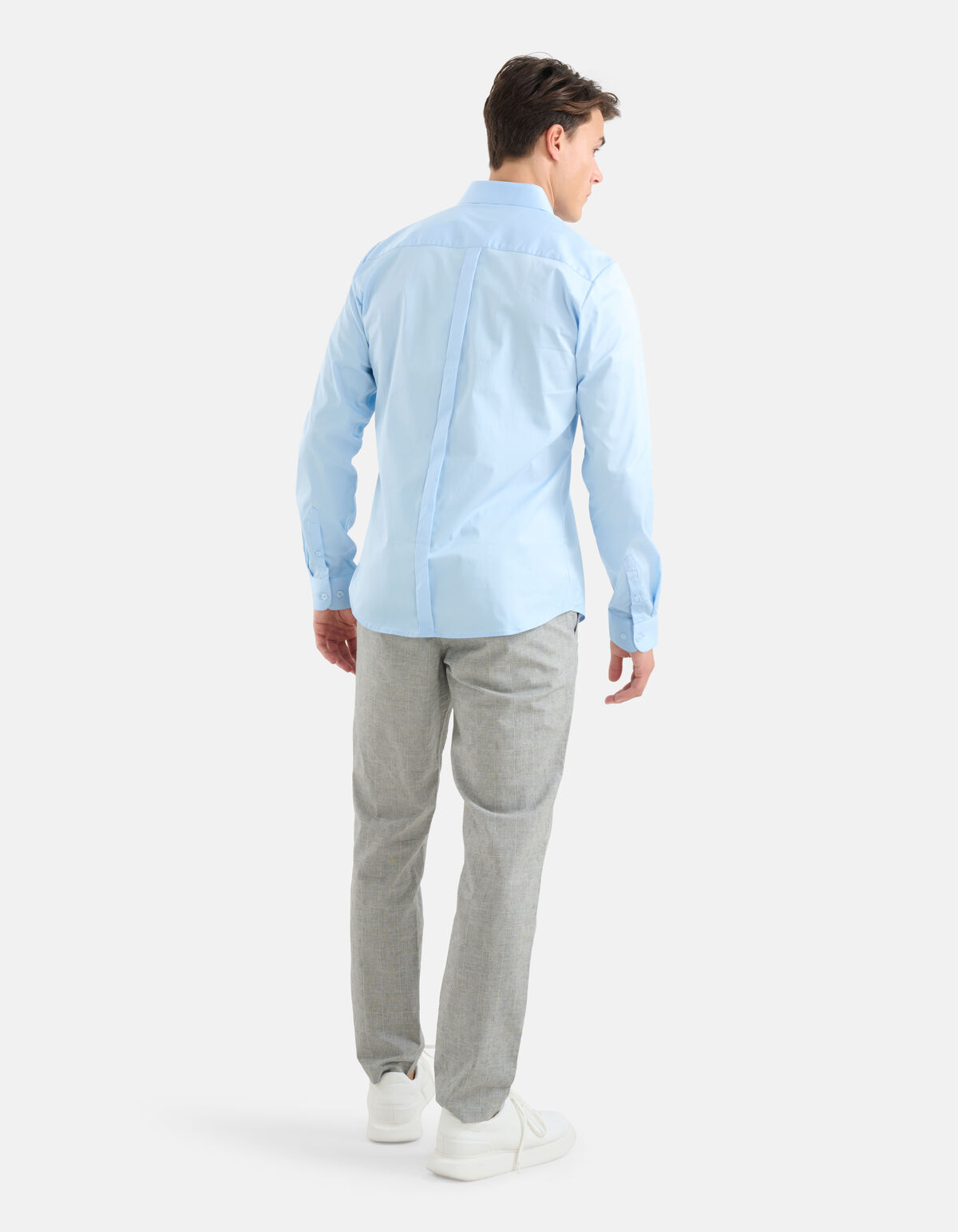 Basis Overhemd Lichtblauw SHOEBY MEN