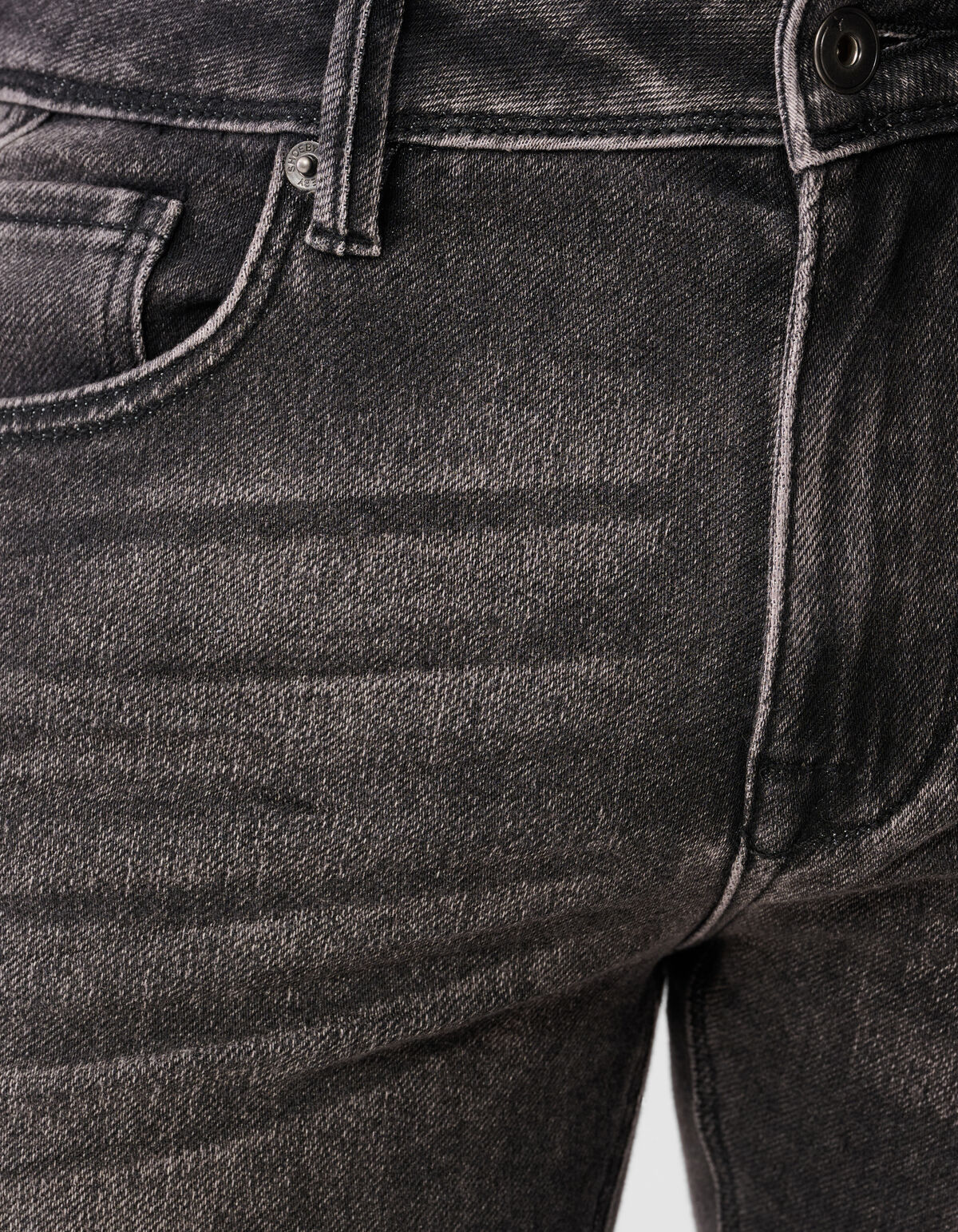 Slim Fit Jog Jeans Grijs L32 SHOEBY MEN