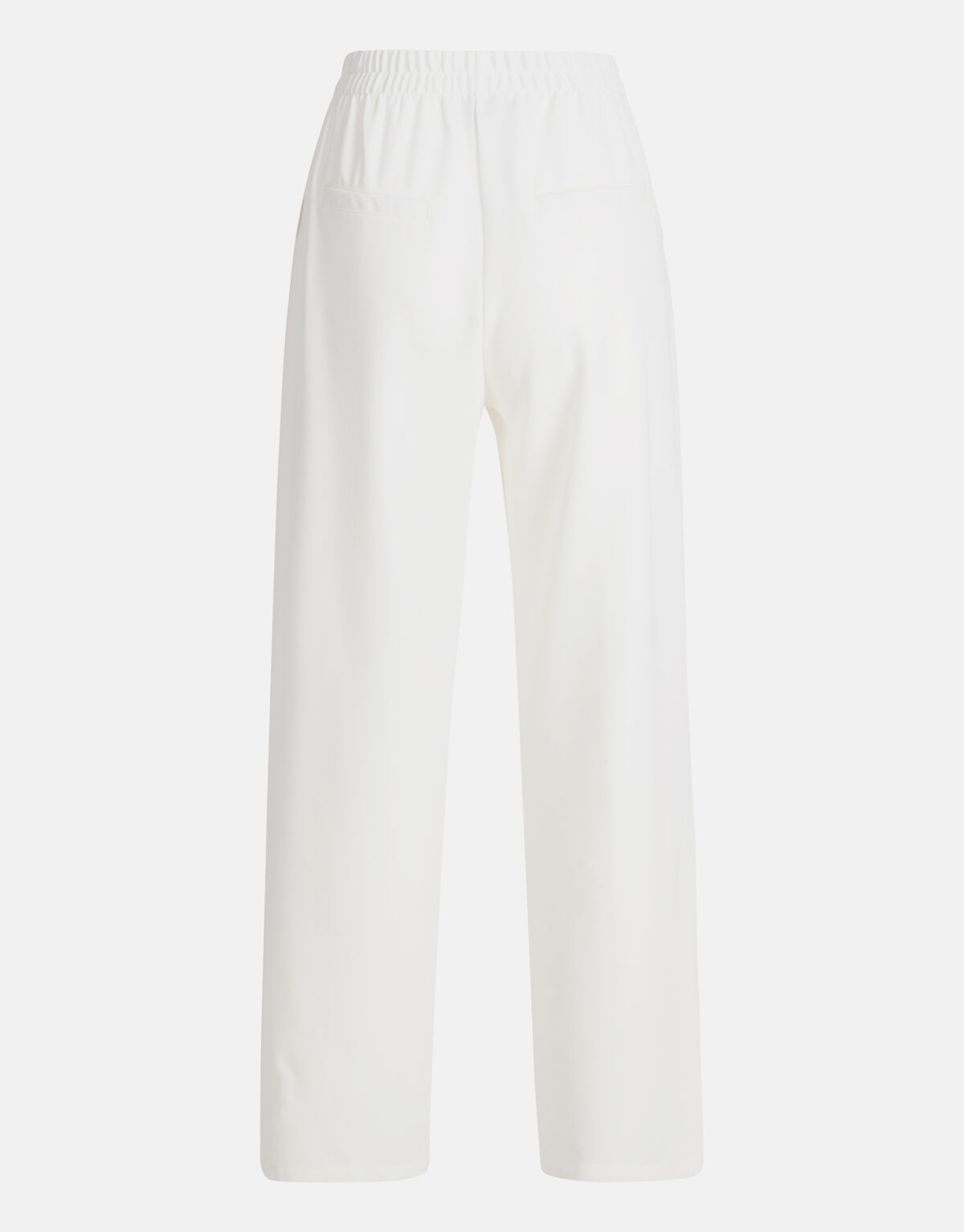 Basis Wide Leg Broek Gebroken Wit SHOEBY WOMEN