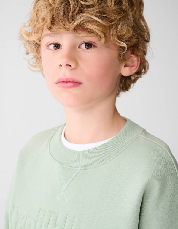 Trailraze Artwork Sweater Groen SHOEBY BOYS