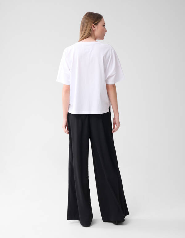 Oversized T-shirt Wit By Lonneke SHOEBY WOMEN