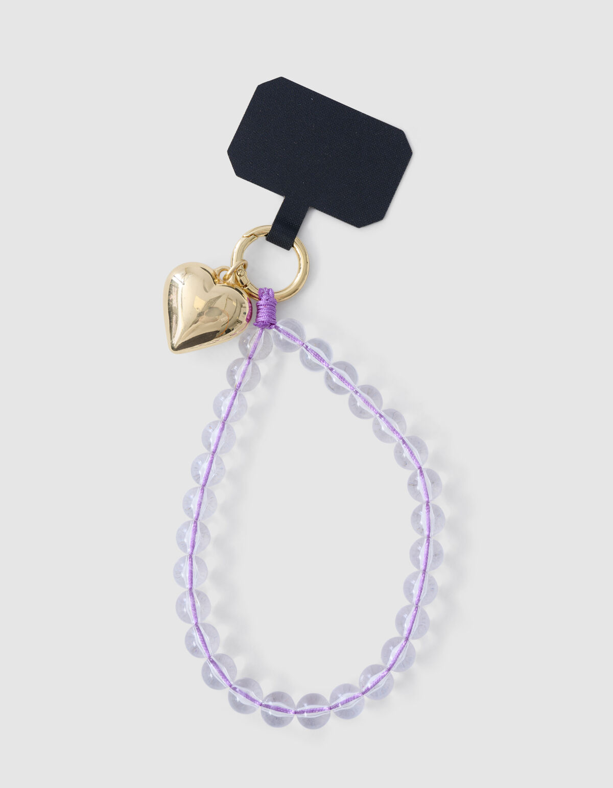 Heart Telefoonkoord Lichtpaars SHOEBY ACCESSOIRES