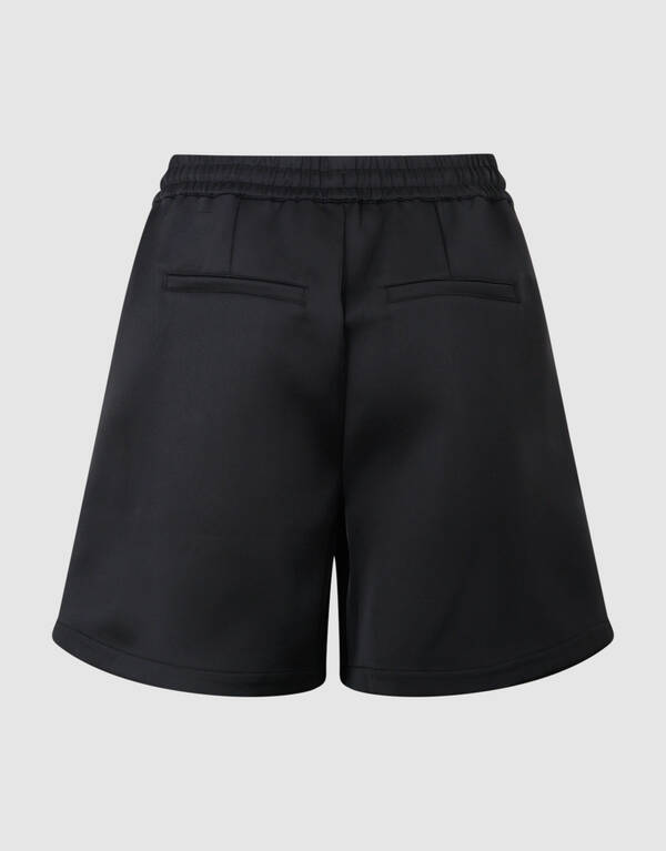 Satijnen Short Zwart By Monica SHOEBY WOMEN