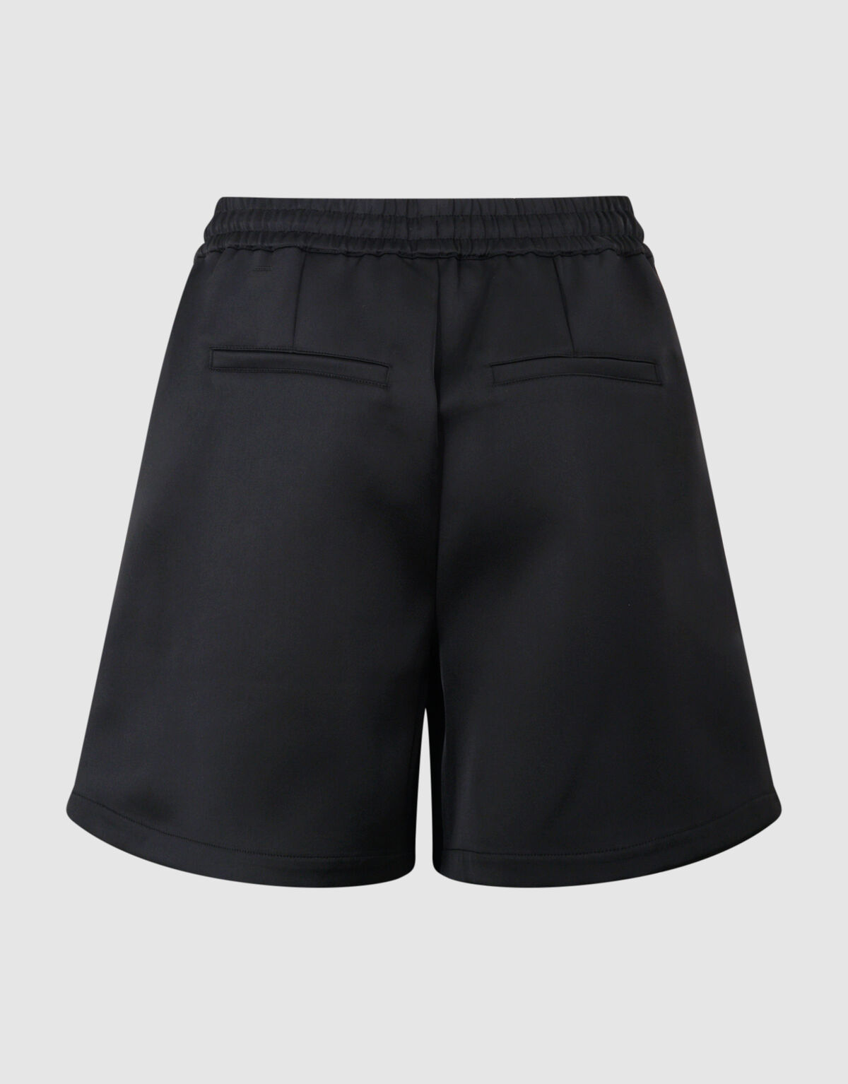 Satijnen Short Zwart By Monica SHOEBY WOMEN