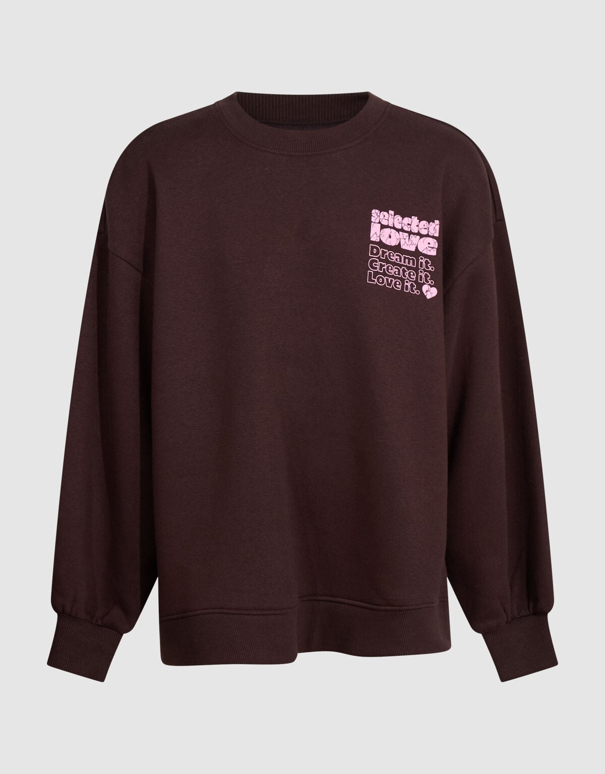 Baseball Artwork Sweater Donkerbruin SHOEBY GIRLS