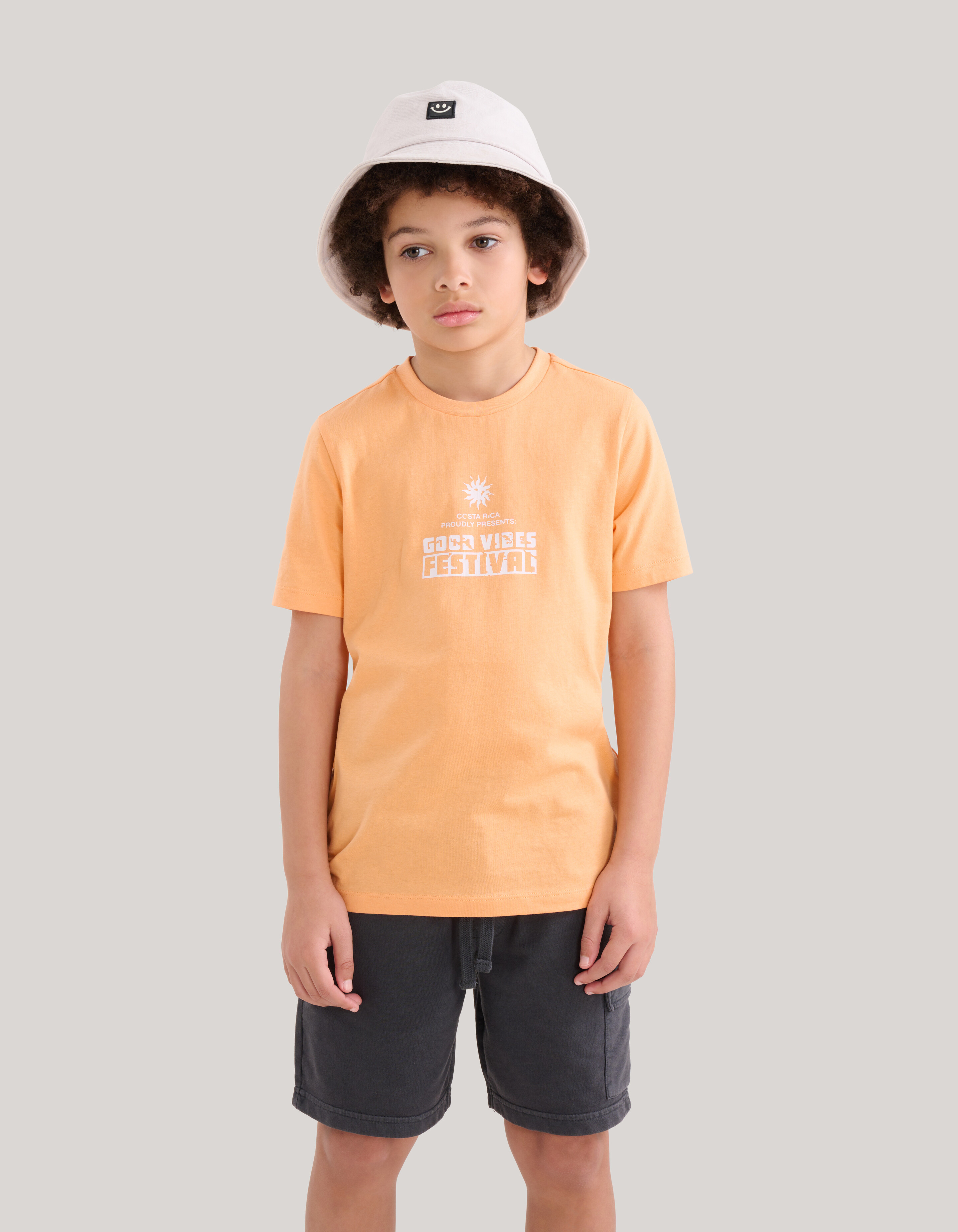 Artwork T-shirt Oranje SHOEBY BOYS