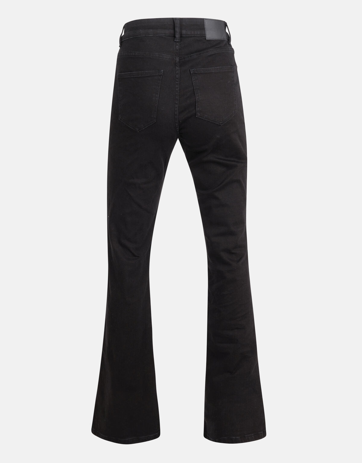 Flared Rinsed Denim Jeans Zwart L34 SHOEBY WOMEN