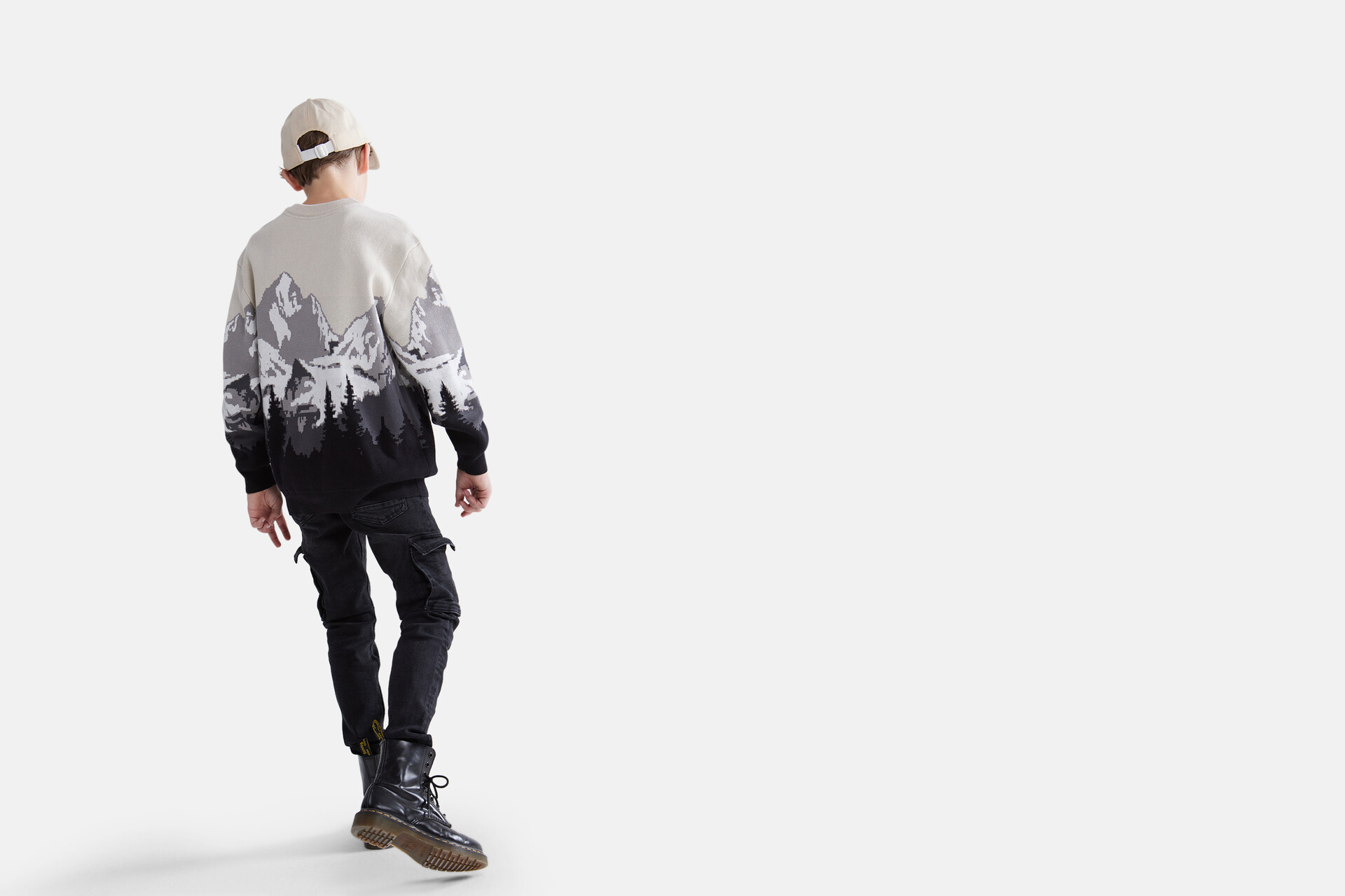 Landschap Trui Grijs SHOEBY BOYS