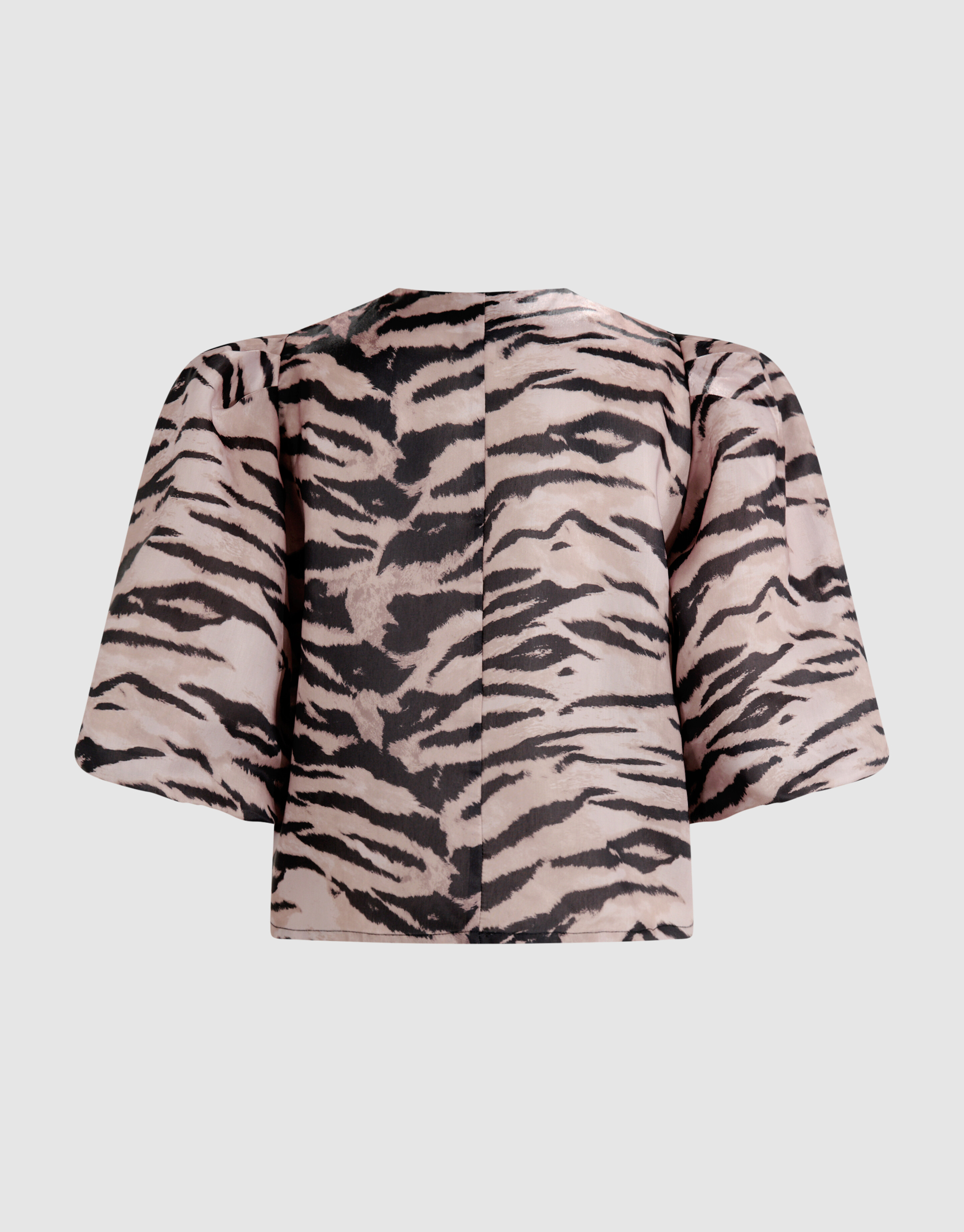 Puff Tijger Blouse Lichtbruin SHOEBY WOMEN
