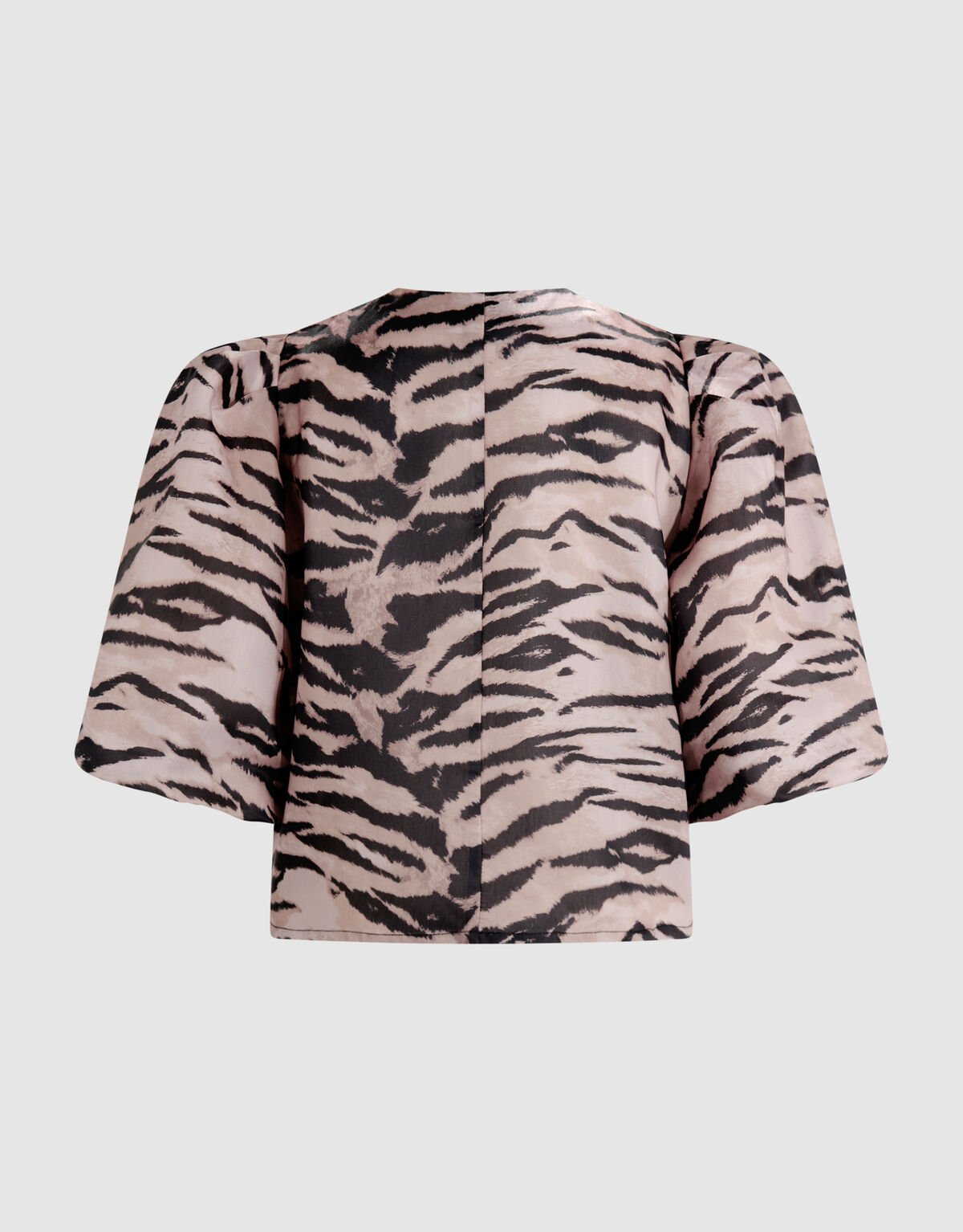 Puff Tijger Blouse Lichtbruin SHOEBY WOMEN