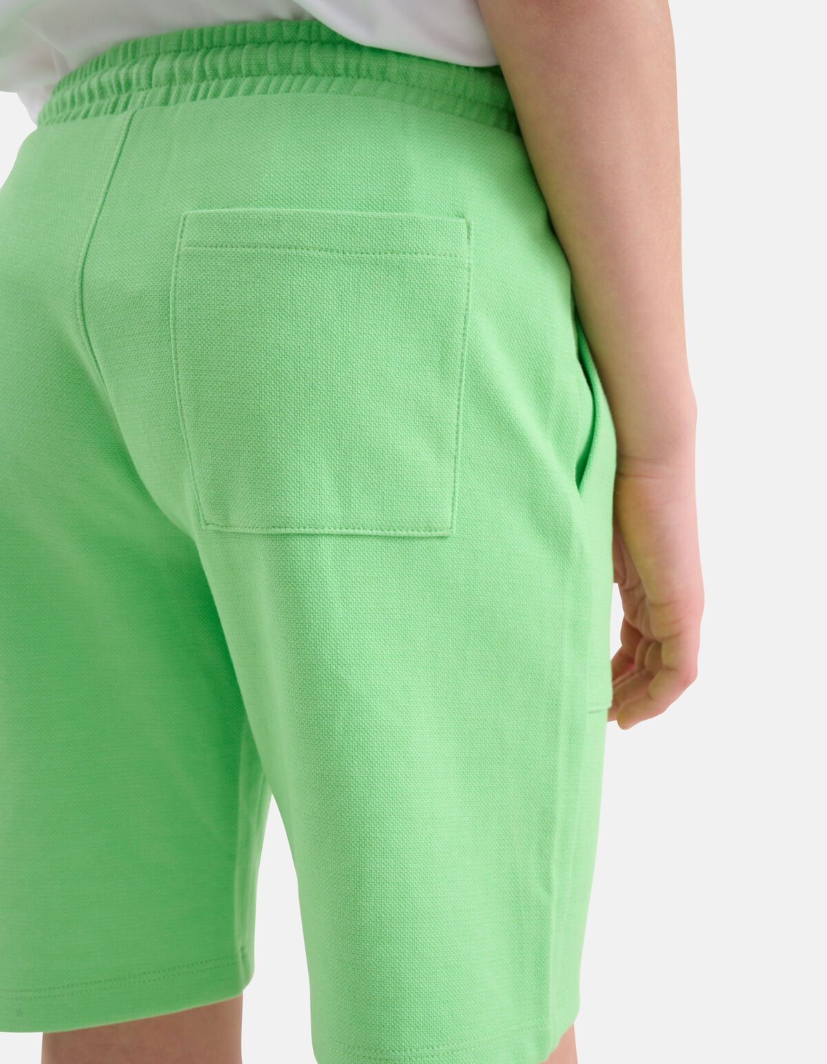 Pique Short Groen SHOEBY BOYS