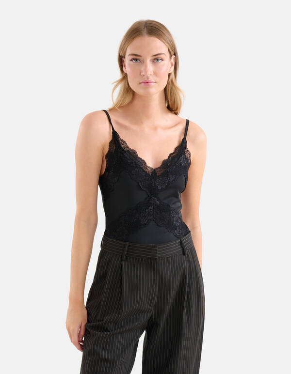 Kanten Body Zwart SHOEBY WOMEN