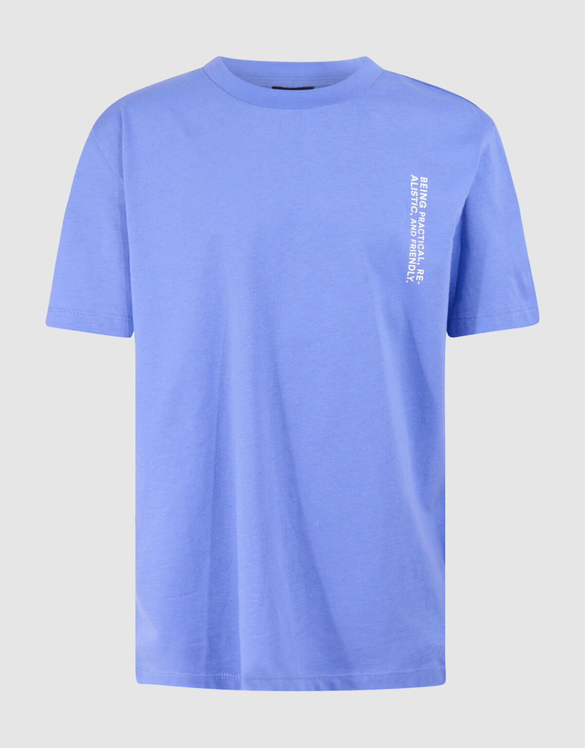 Tekst T-shirt Blauw SHOEBY BOYS