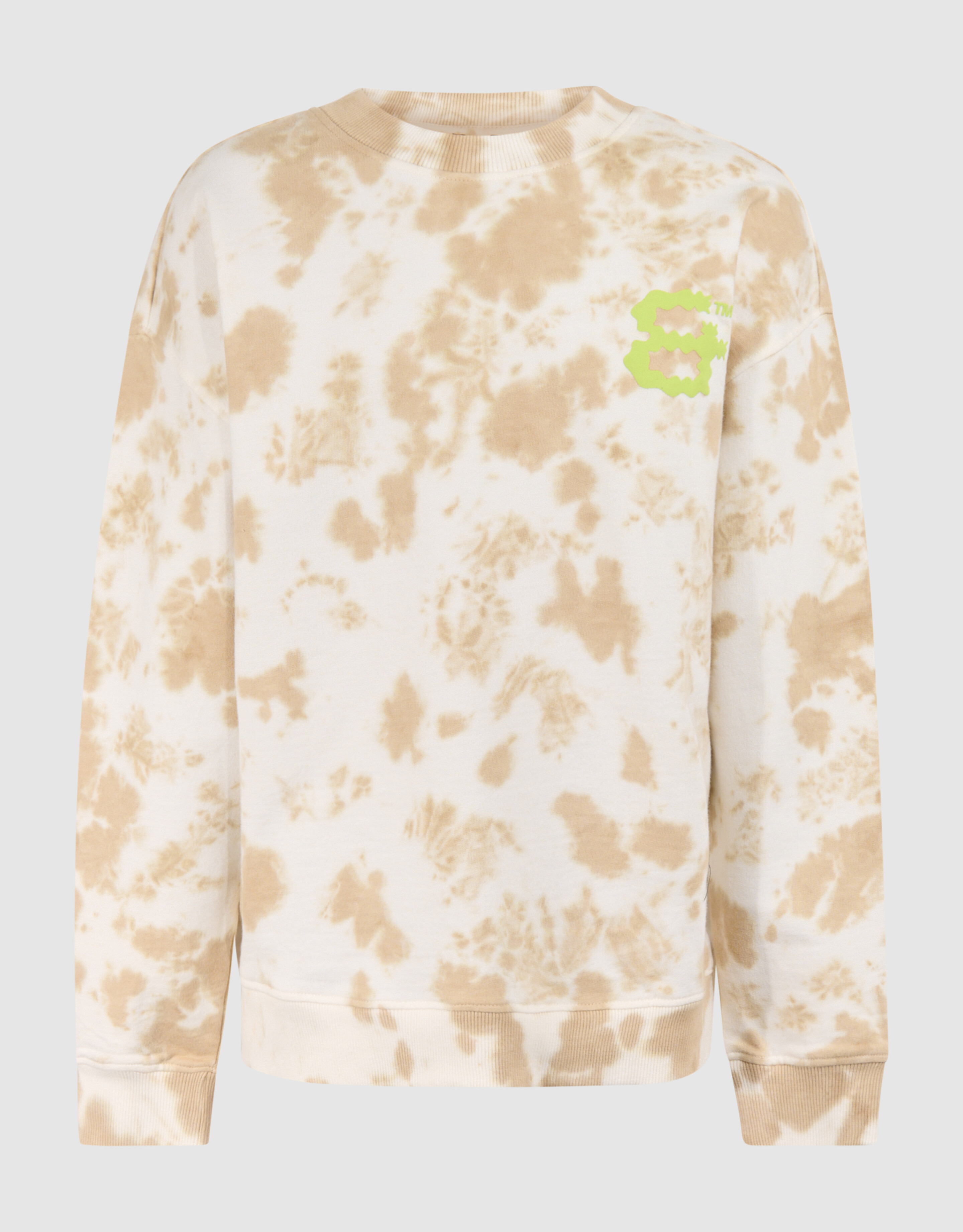 Tie Dye Sweater Gebroken Wit SHOEBY BOYS