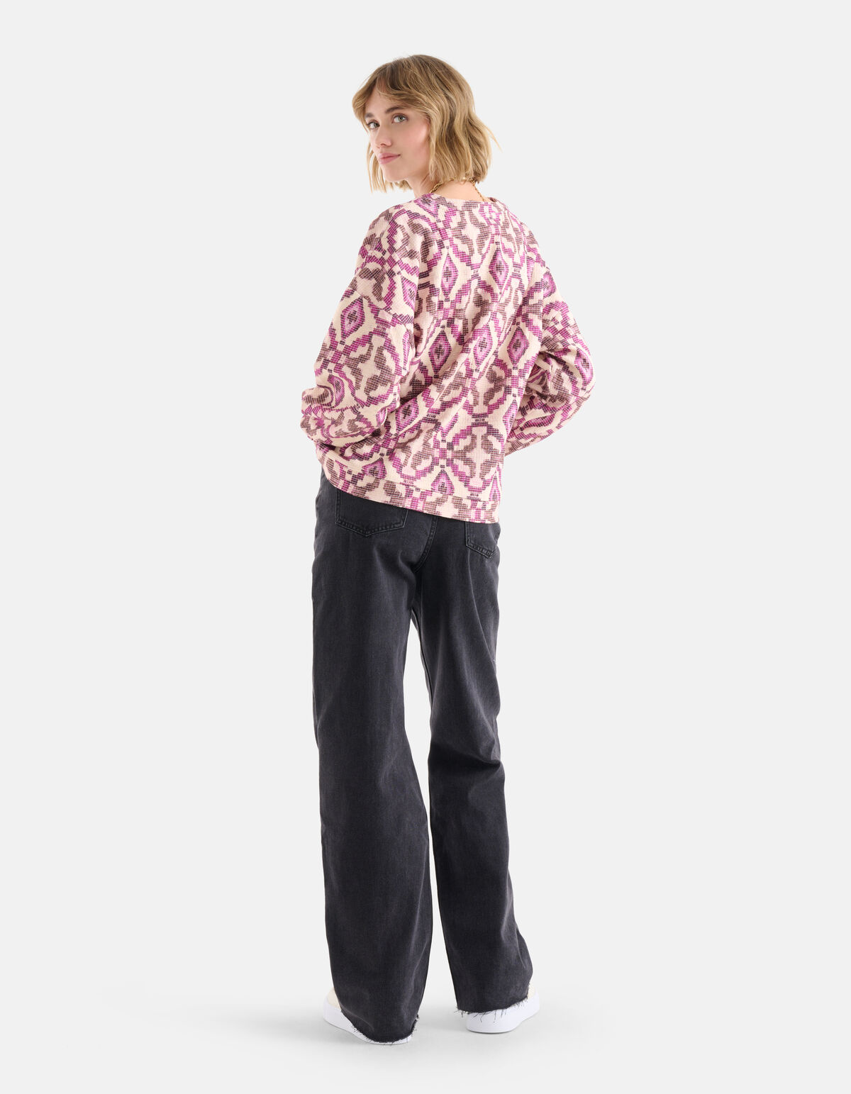 Coco Ikat Pullover SHOEBY WOMEN