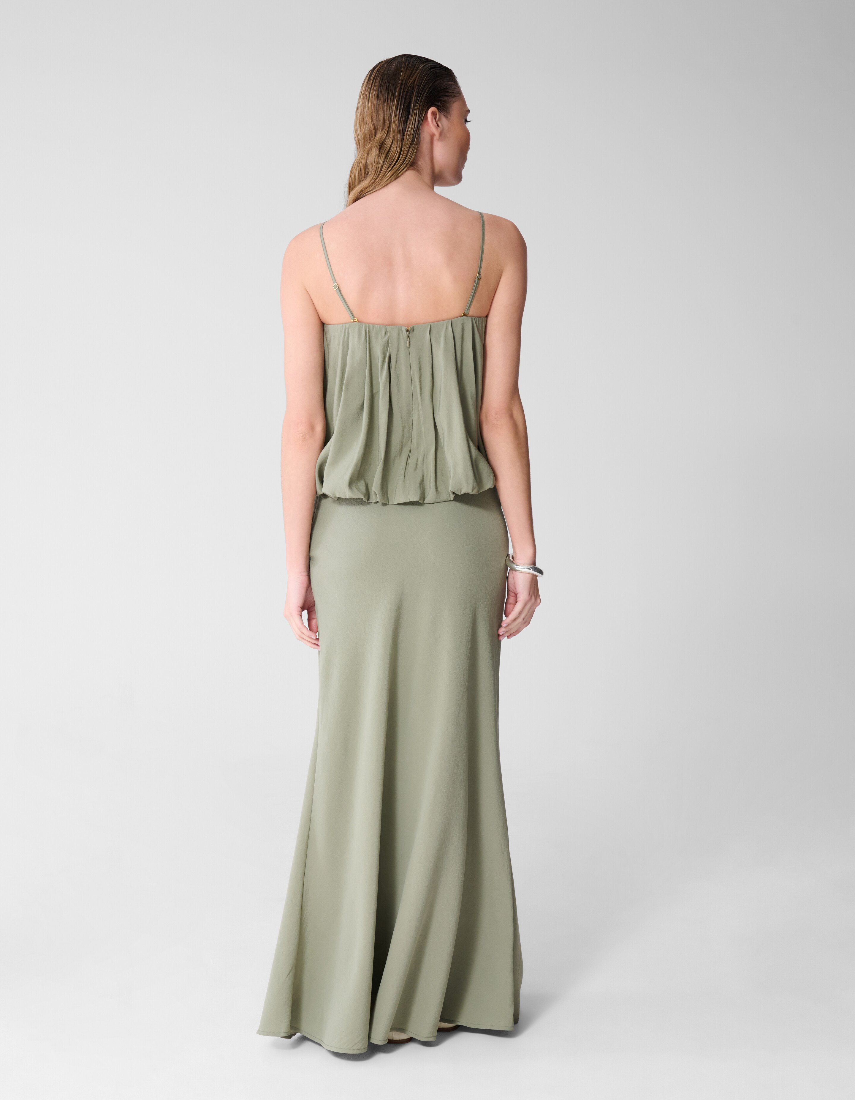 Geplooide Top Lichtgroen By Lonneke SHOEBY WOMEN