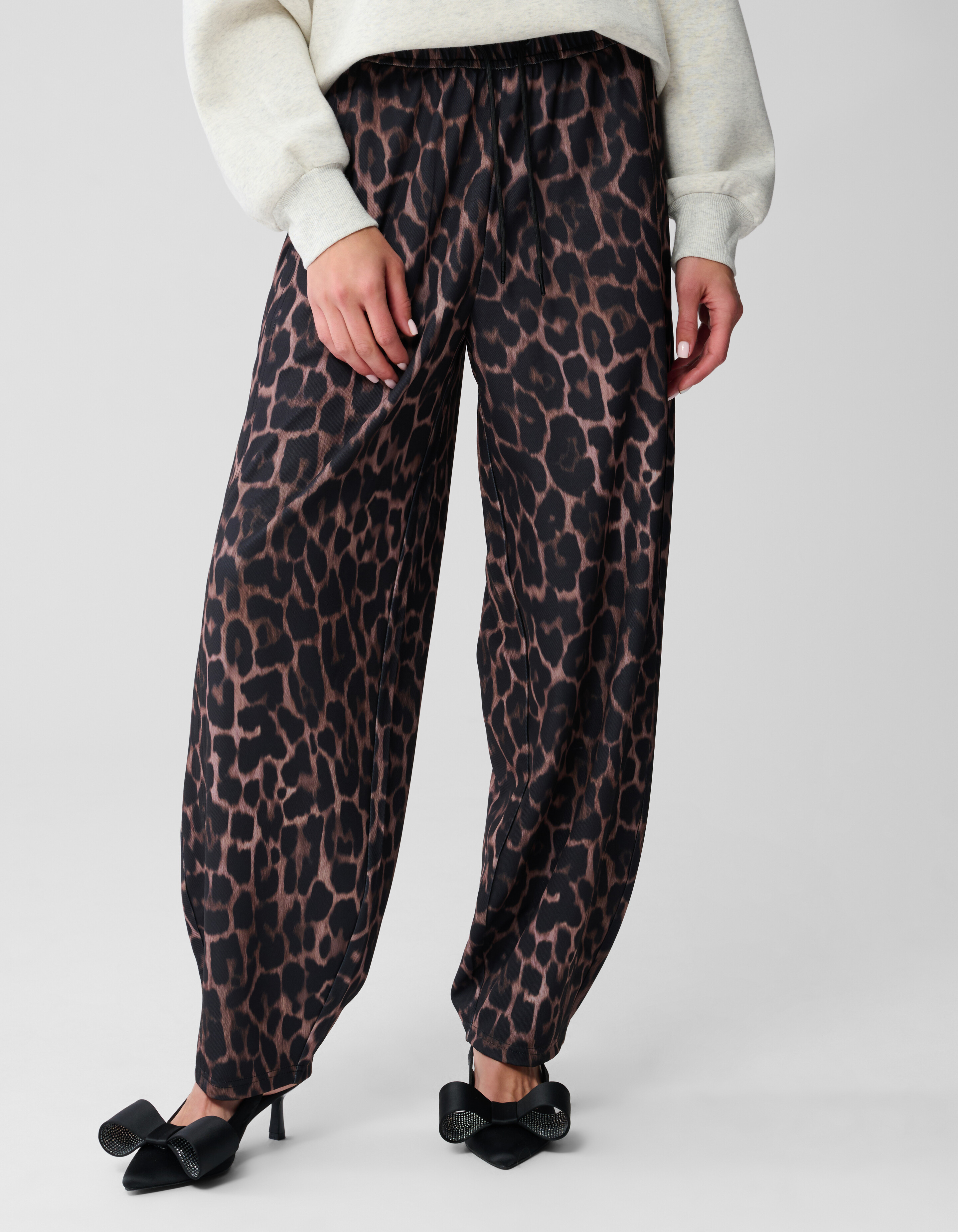 Jaguar Barrel Fit Broek Bruin SHOEBY WOMEN